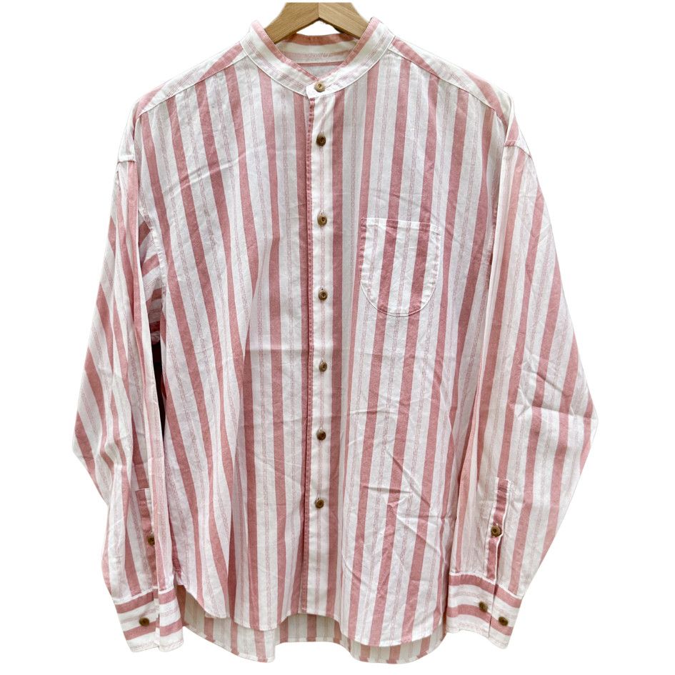 Visvim SS20 visvim Mandarin Collar L/S Shirt Size US S / EU 44-46 / 1 - 1 Preview