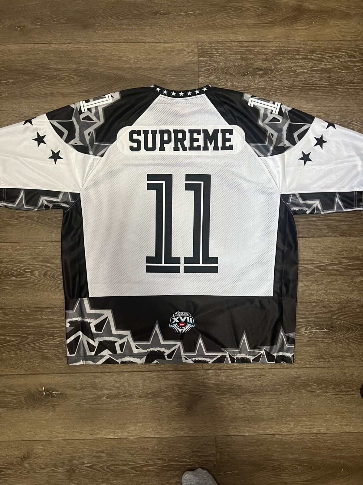Hypebeast × Supreme Supreme Stars Football Jersey Size US S / EU 44-46 / 1 - 2 Thumbnail