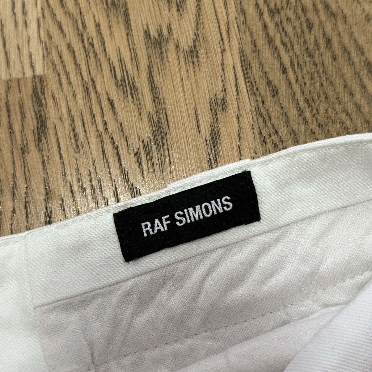 Raf Simons Raf Simons AW19 straight fit knee embroidery pants Size US 29 - 4 Thumbnail