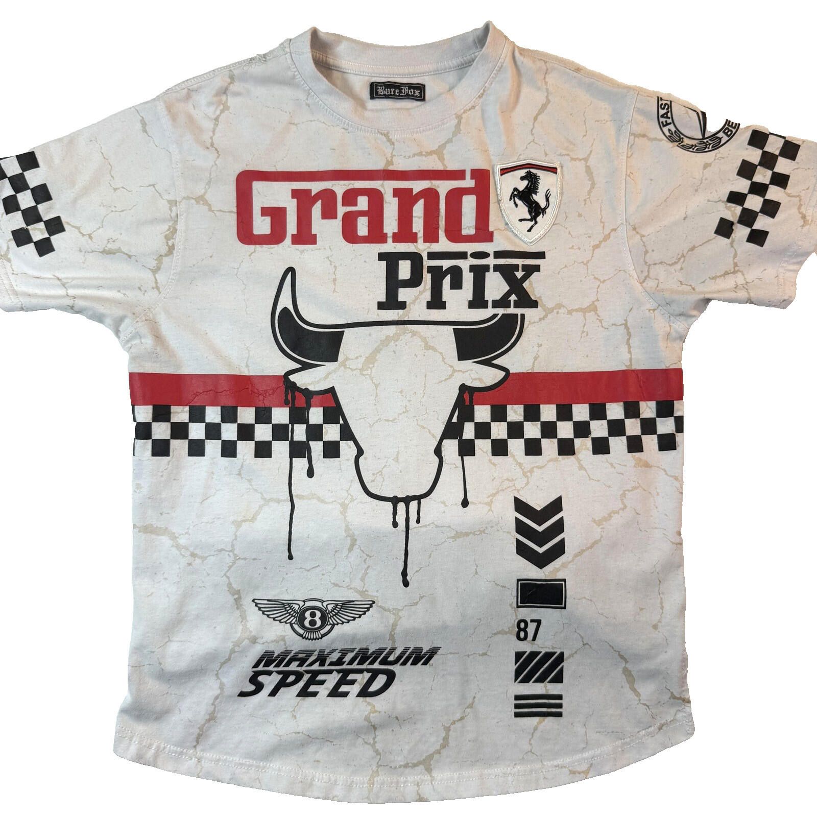 Bare Fox Grand Prix Racing Ferrari Bentley TShirt Men M Streetwear Size US M / EU 48-50 / 2 - 1 Thumbnail