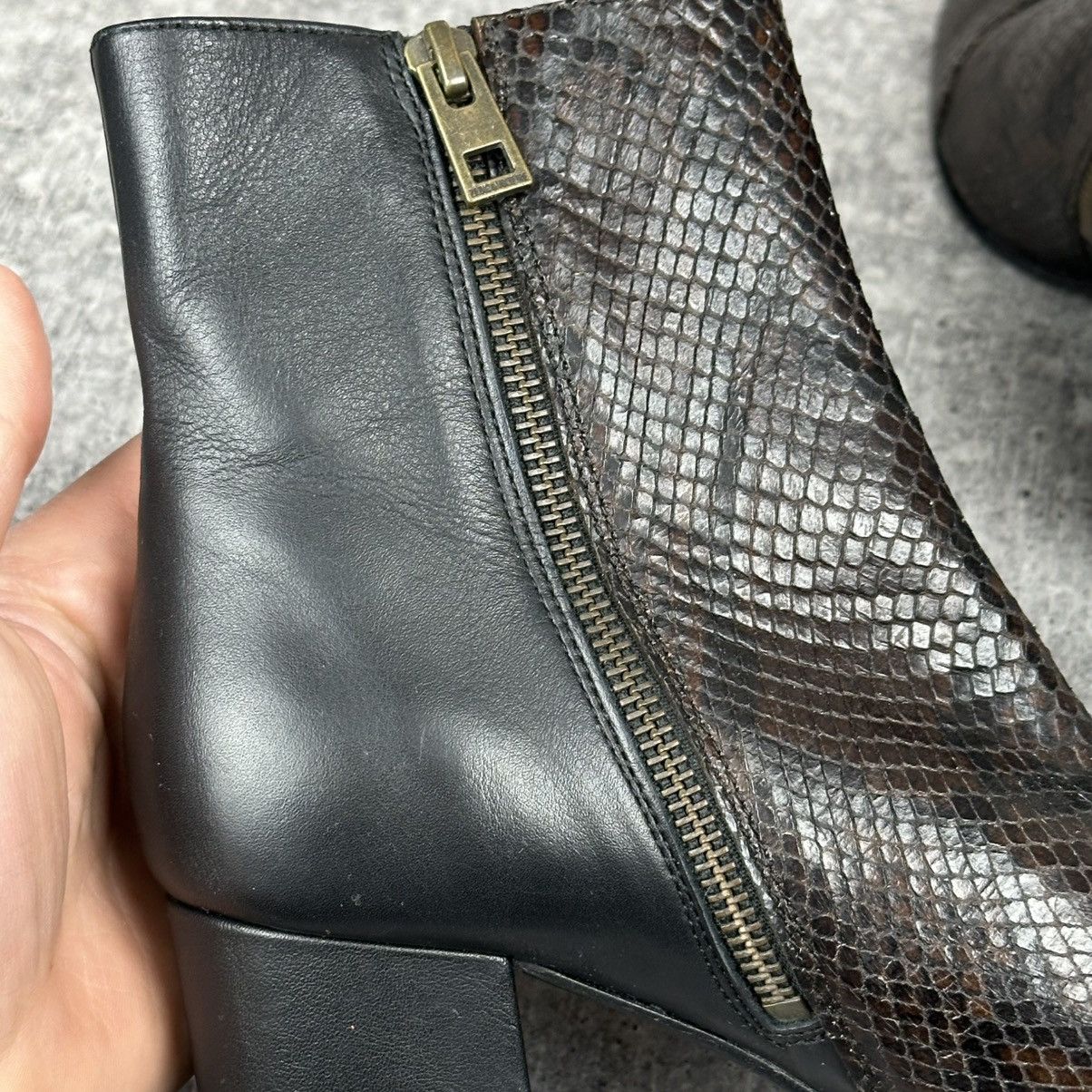 Zadig & Voltaire Zadig & Voltaire Lena Wild Leather Ankle Boots Shoes Size US 6 / IT 36 - 10 Thumbnail