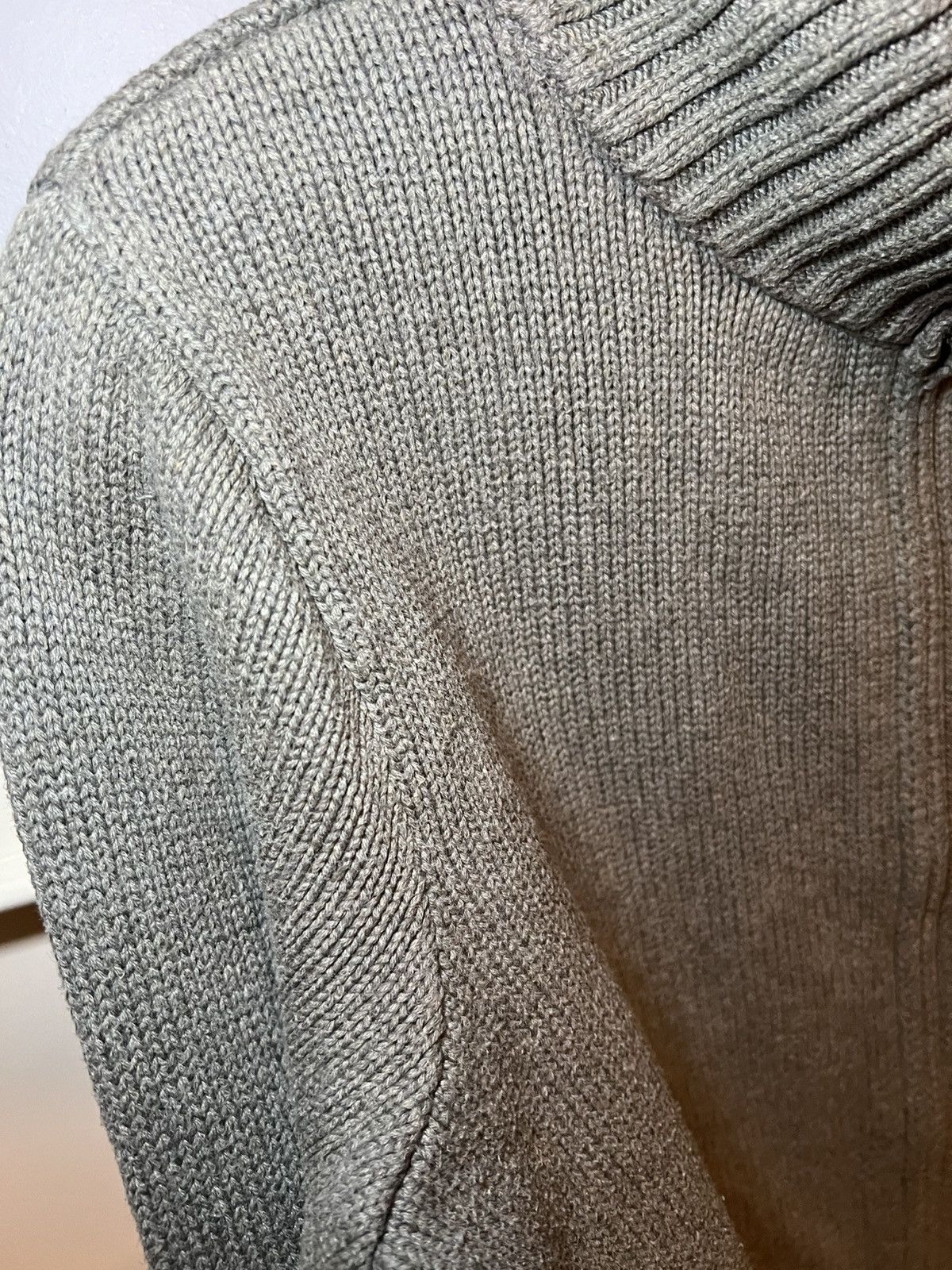 Polo Ralph Lauren Vintage Polo Ralph Lauren big pony knit zip-up sweater Size US XL / EU 56 / 4 - 11 Thumbnail