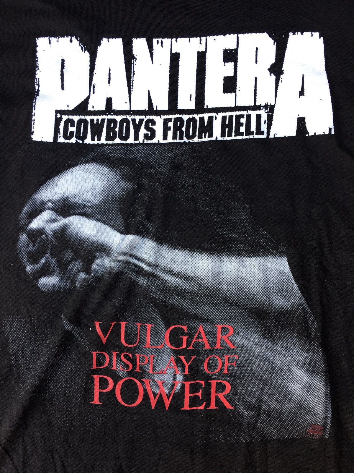 Band Tees × Hanes Pantera Vulgar Display of Power 1992 Size US XL / EU 56 / 4 - 4 Thumbnail