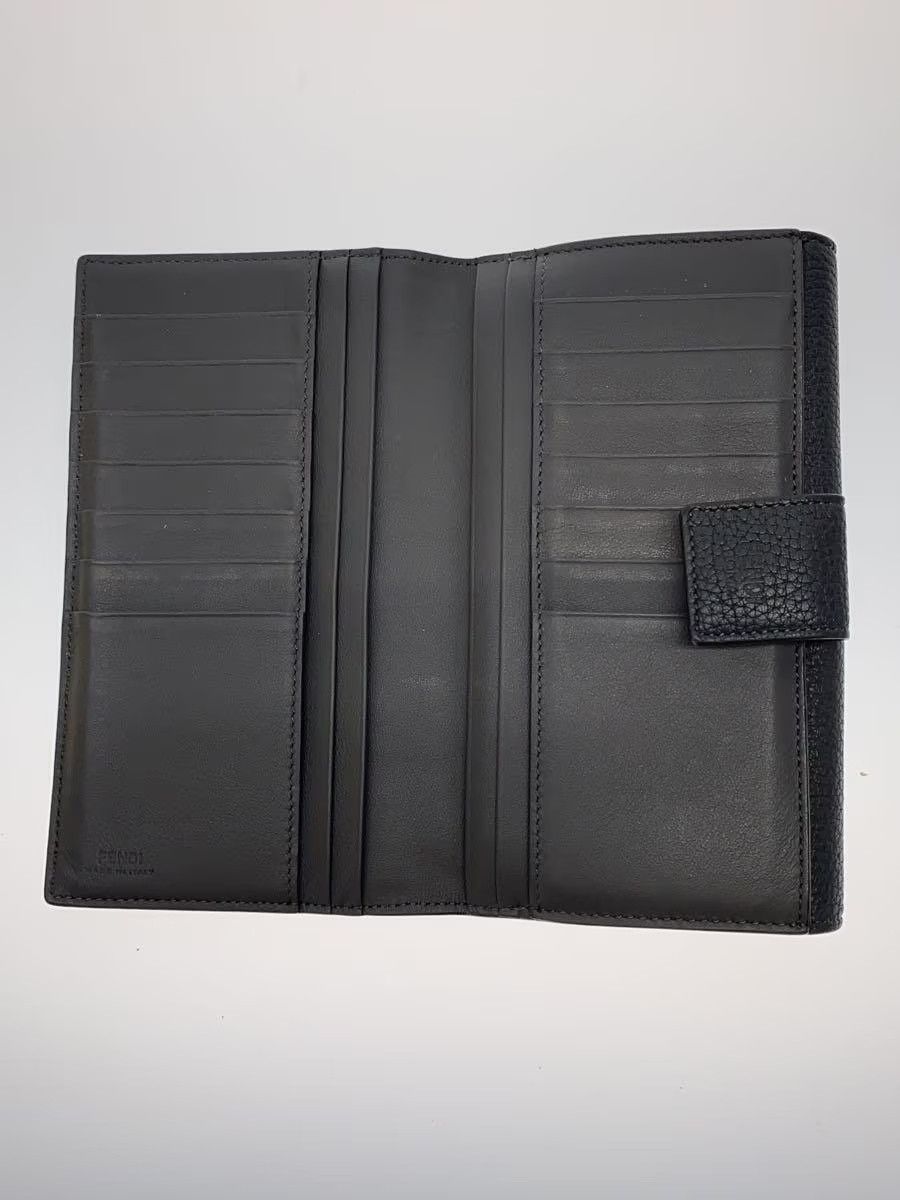Fendi Fendi Leather Long Wallet Blue Size ONE SIZE - 4 Thumbnail
