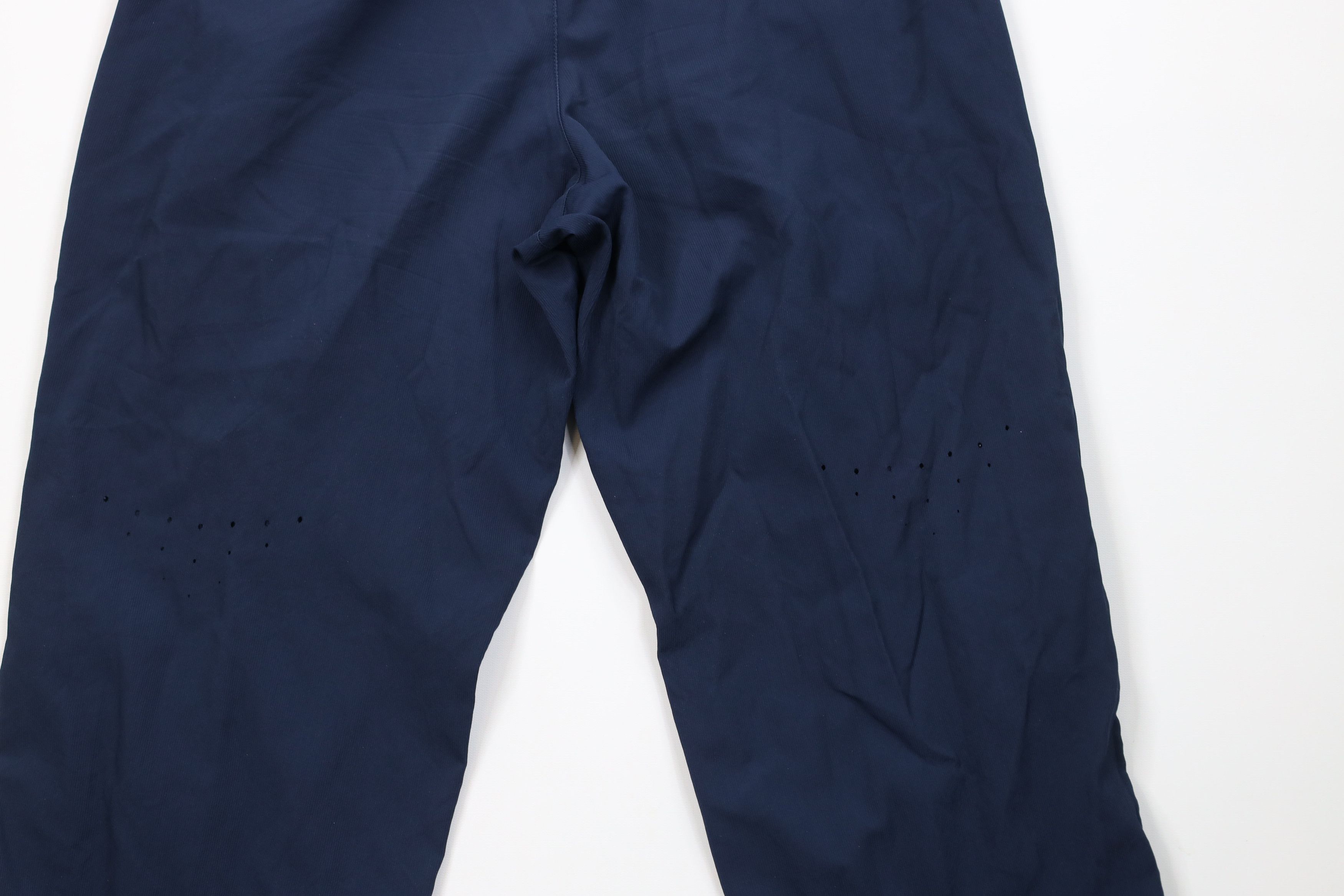 Nike Vintage Nike Mini Swoosh Ribbed Wide Leg Windbreaker Pants Size US 38 / EU 54 - 12 Thumbnail