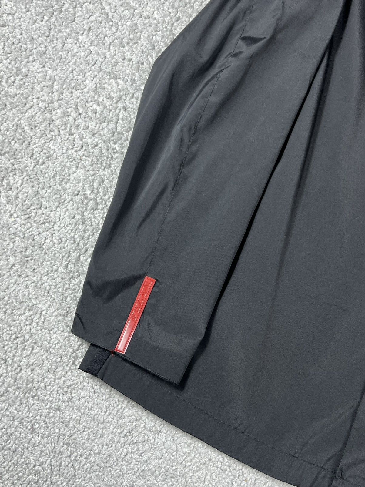 Prada Vintage Prada Red Tab Black Nylon Shirt Size S Size US S / EU 44-46 / 1 - 3 Thumbnail