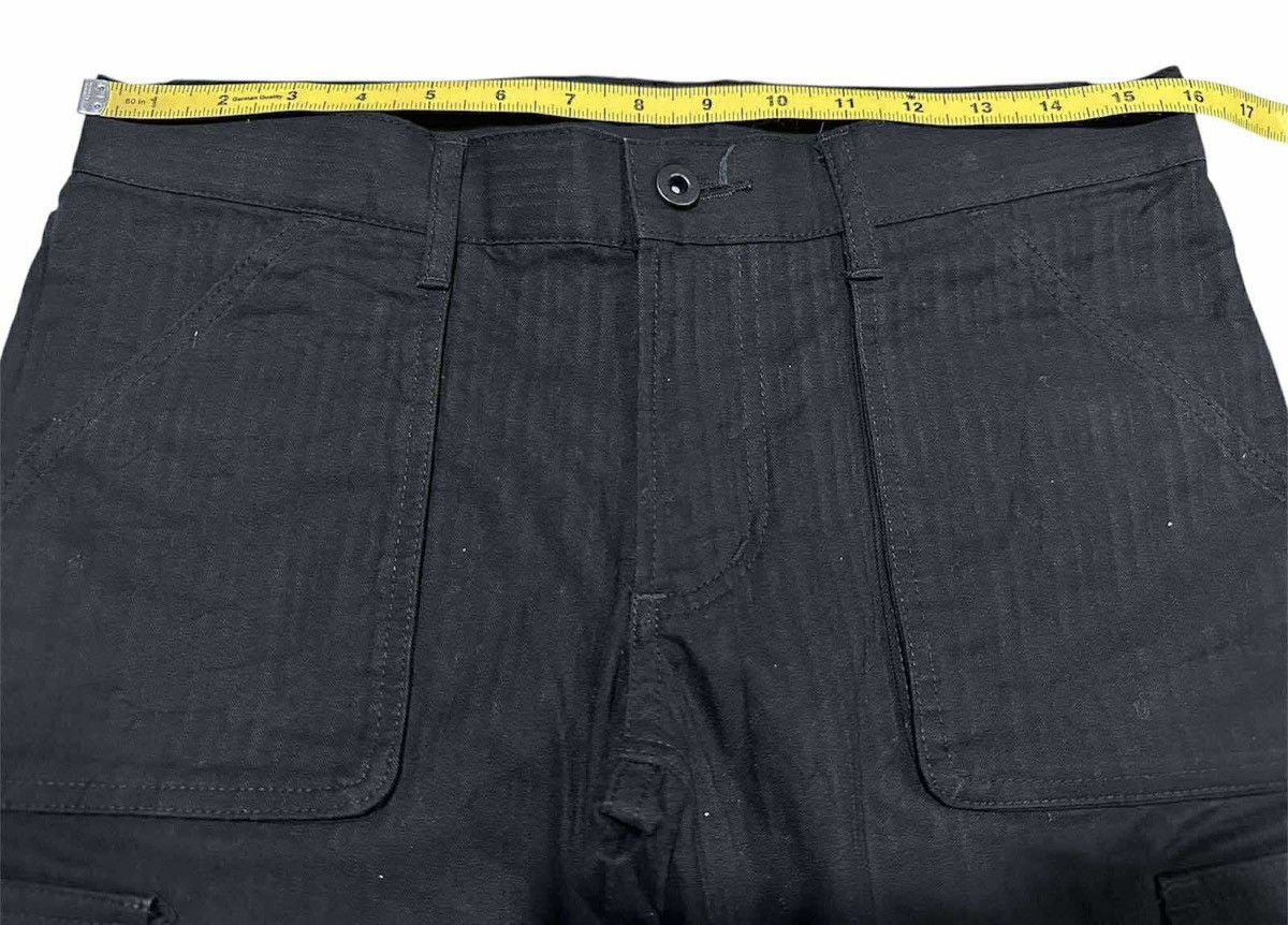 Katharine Hamnett London 🔥Y2K Katharine Hamnett Black Cargo Pants Multi Pockets Size US 32 / EU 48 - 14 Thumbnail