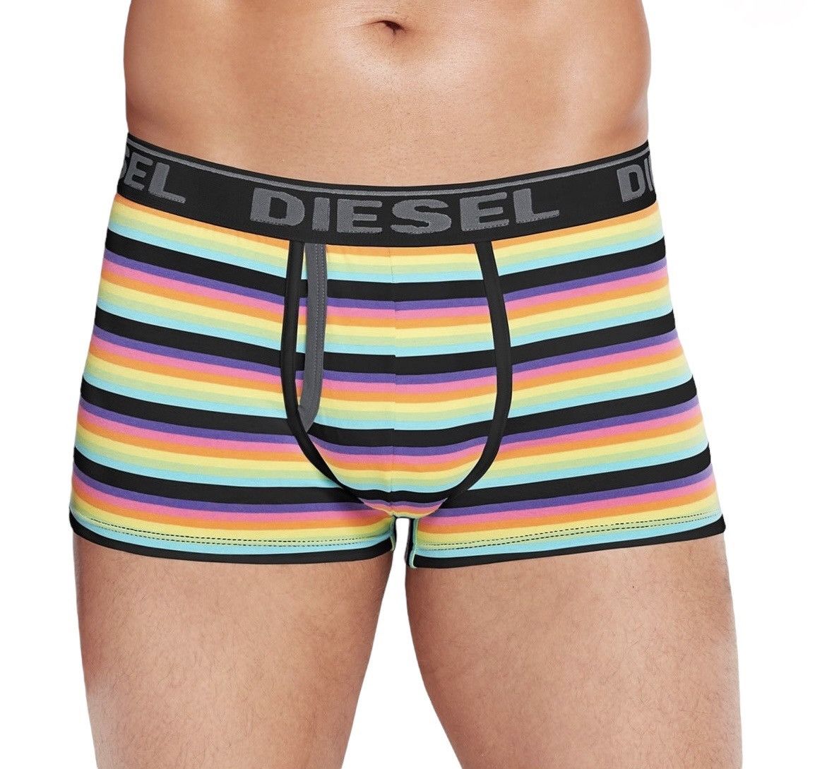 Diesel 🌈 DIESEL UNDERWEAR “Rainbow” Stripes Made In Bosnia Size US 30 / EU 46 - 1 Thumbnail