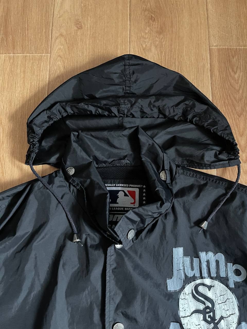 MLB × Vintage Vintage Baseball Chicago WhiteSox Campri Team Line Jacket Size US XL / EU 56 / 4 - 10 Thumbnail