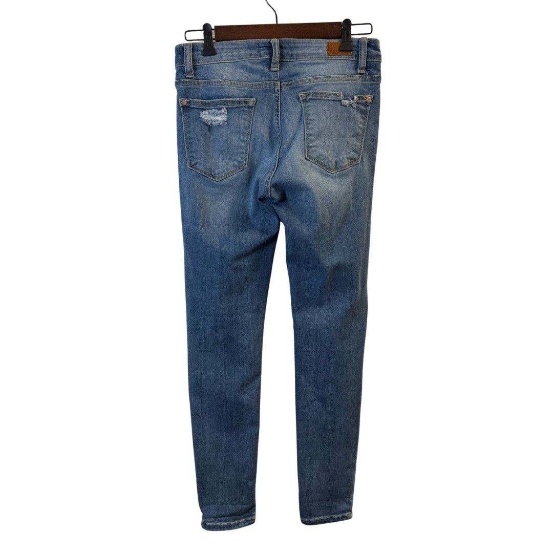 Judy Blue Judy Blue Women’s Distressed Skinny Fit Jeans Size 7 Size 28" / US 6 / IT 42 - 2 Thumbnail