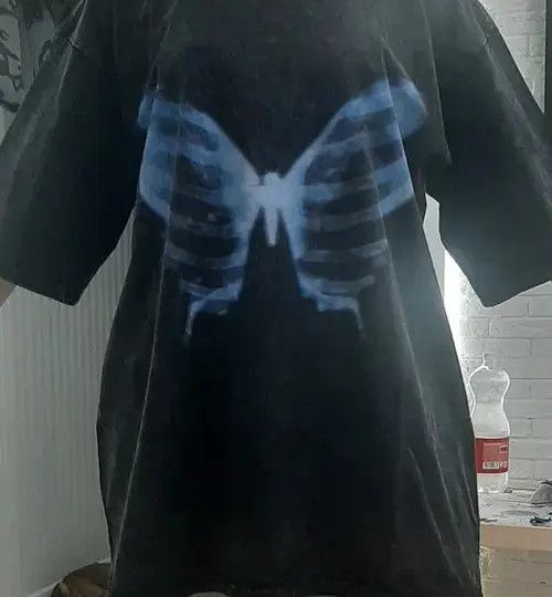 WT02 Harajaku Streetwear Vintage Oversized Men Tshirt Size US L / EU 52-54 / 3 - 2 Thumbnail