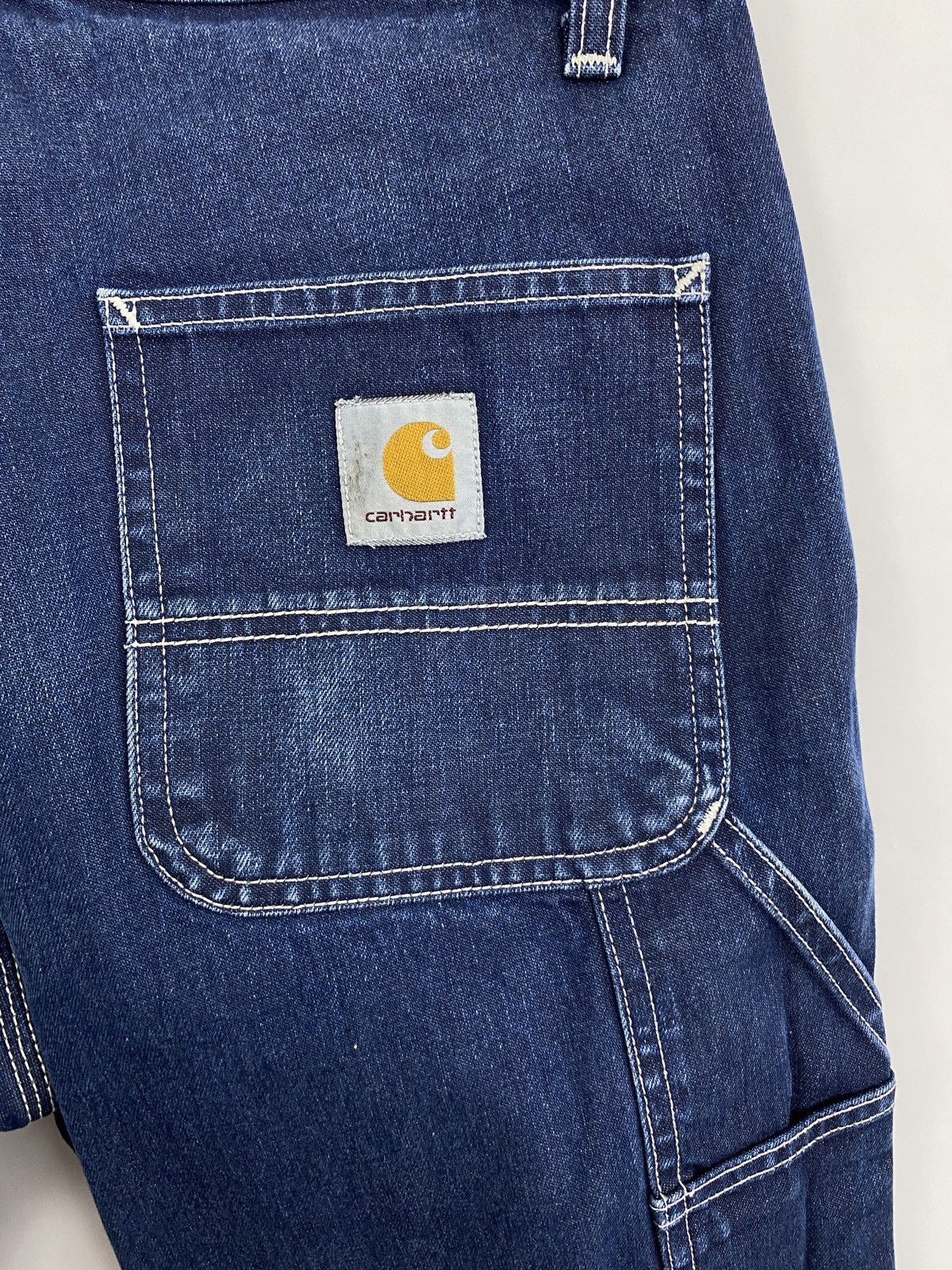 Carhartt 🇺🇸 Vintage 90s Carhartt Work Denim Jeans Rare Retro Hype Y2K Size US 32 / EU 48 - 4 Thumbnail