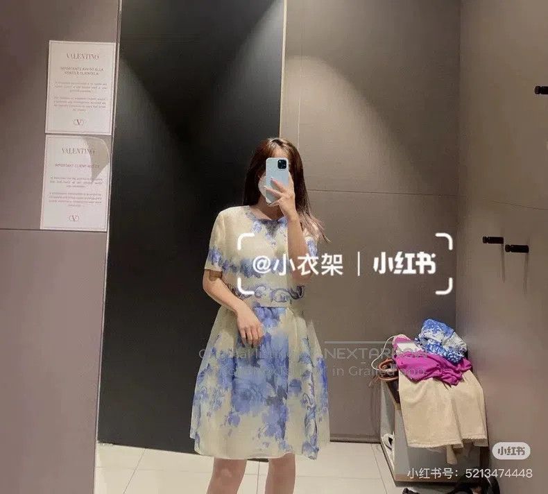 Valentino Valentino Main thread silk print dress Size S / US 4 / IT 40 - 7 Thumbnail