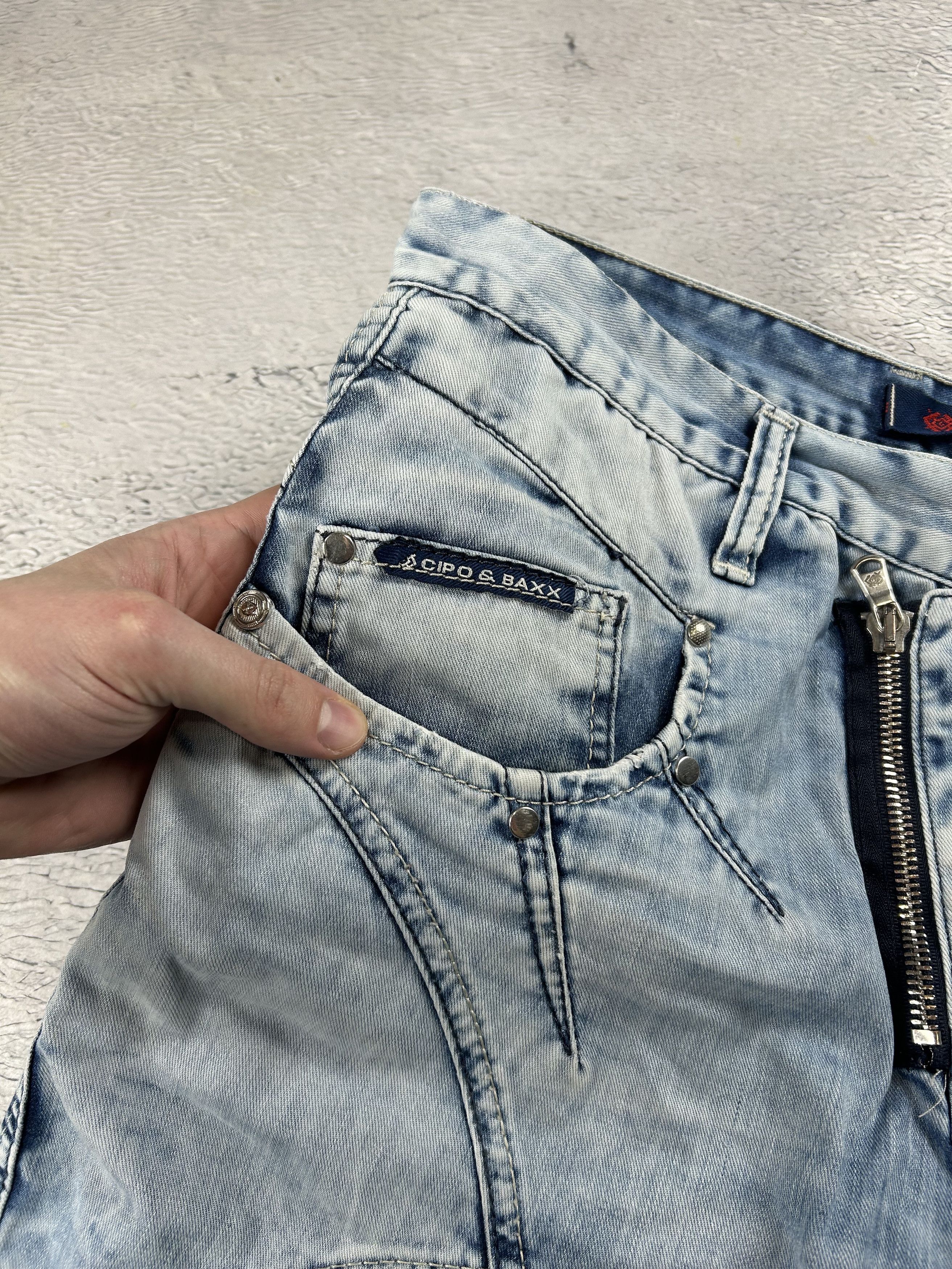 Japanese Brand × Southpole × Vintage Vintage Cipo & Baxx shorts Baggy big logo Streetwear Drill Size US 38 / EU 54 - 8 Thumbnail