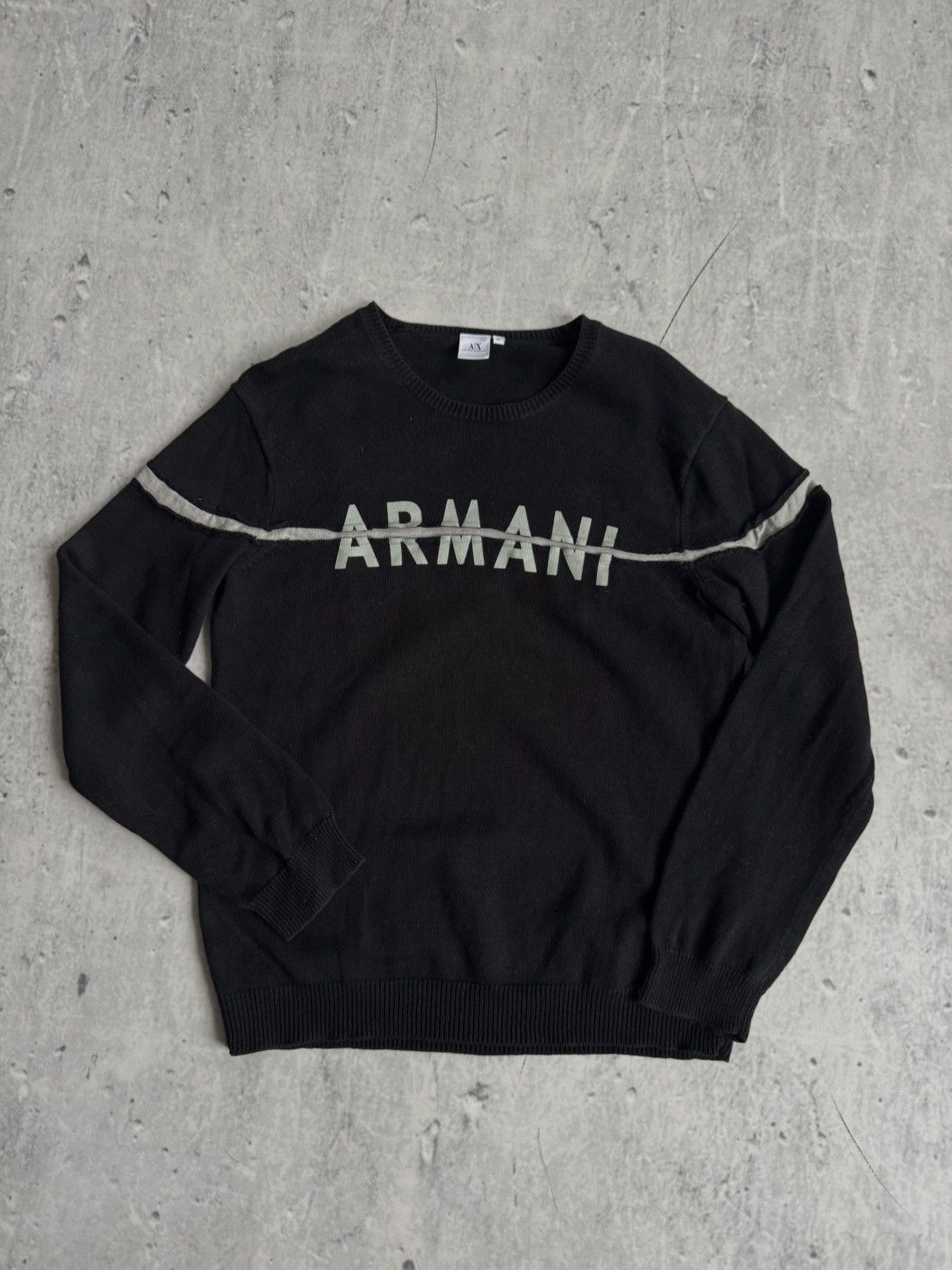Emporio Armani Archive Armani longlseeve black Size US M / EU 48-50 / 2 - 1 Thumbnail