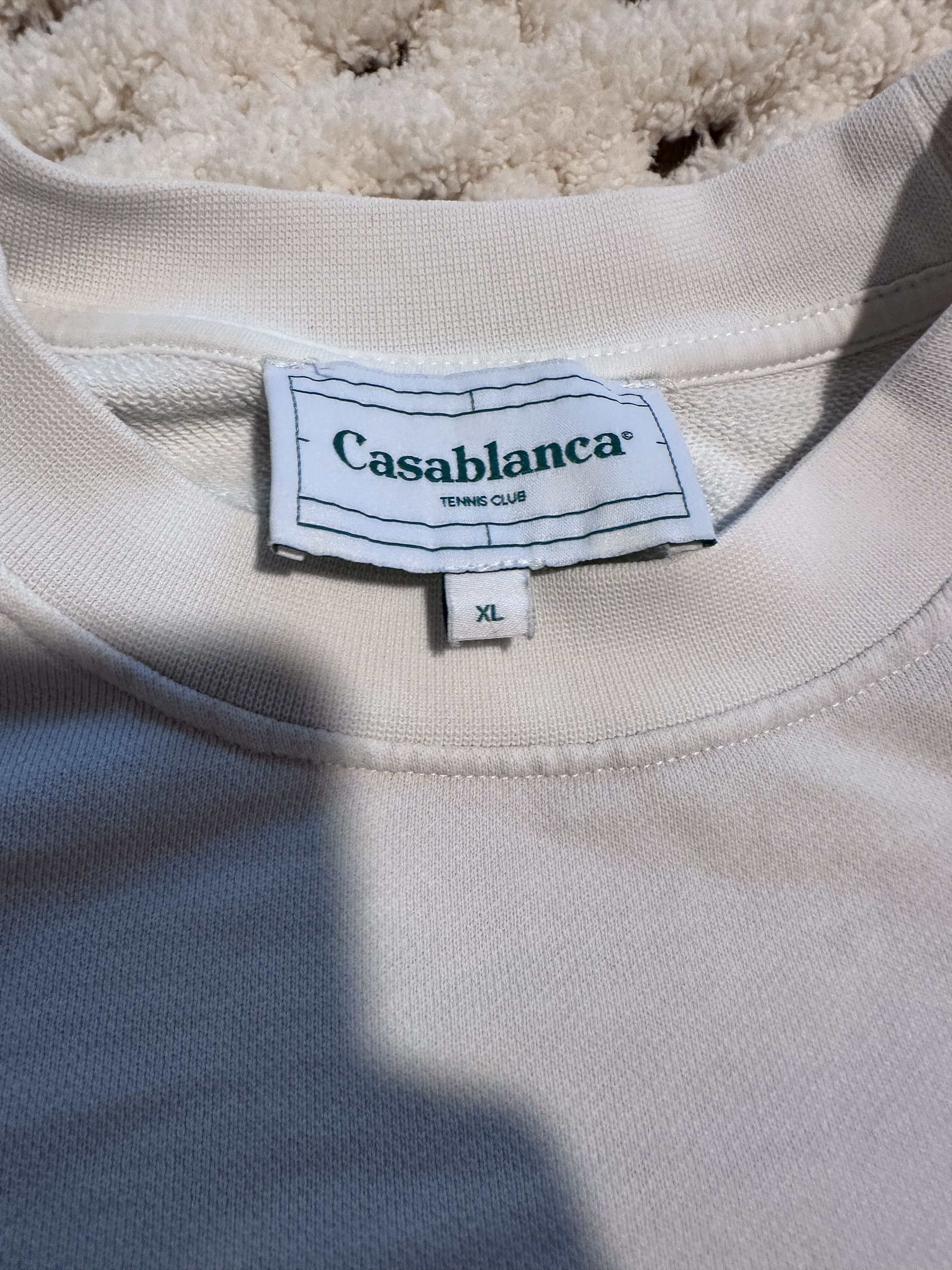 Casablanca Casablanca “Tennis Club” Crewneck Sweatshirt Size US XL / EU 56 / 4 - 2 Thumbnail