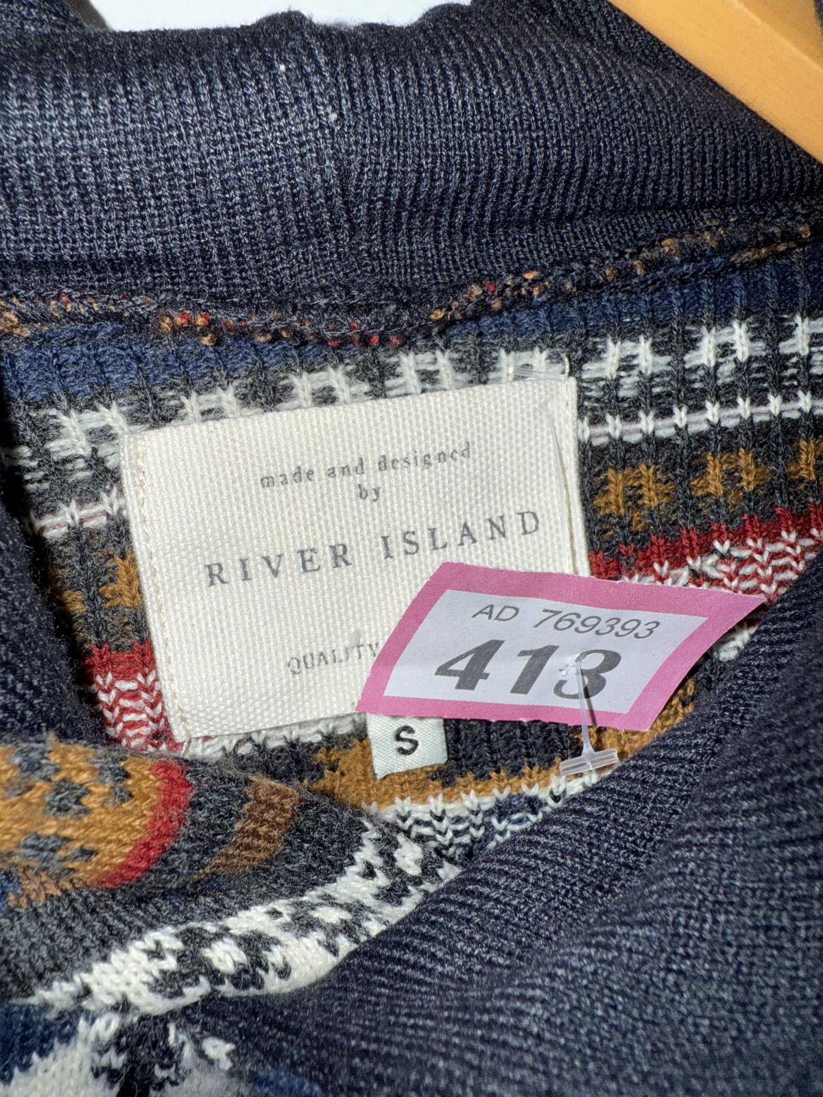 River Island Stylish River Island Hooded Sweatshirt Size US S / EU 44-46 / 1 - 2 Thumbnail
