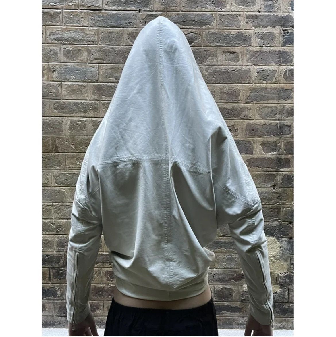 Maison Margiela FW 2005 White Leather Jacket by Martin Margiela Size S / US 4 / IT 40 - 8 Thumbnail