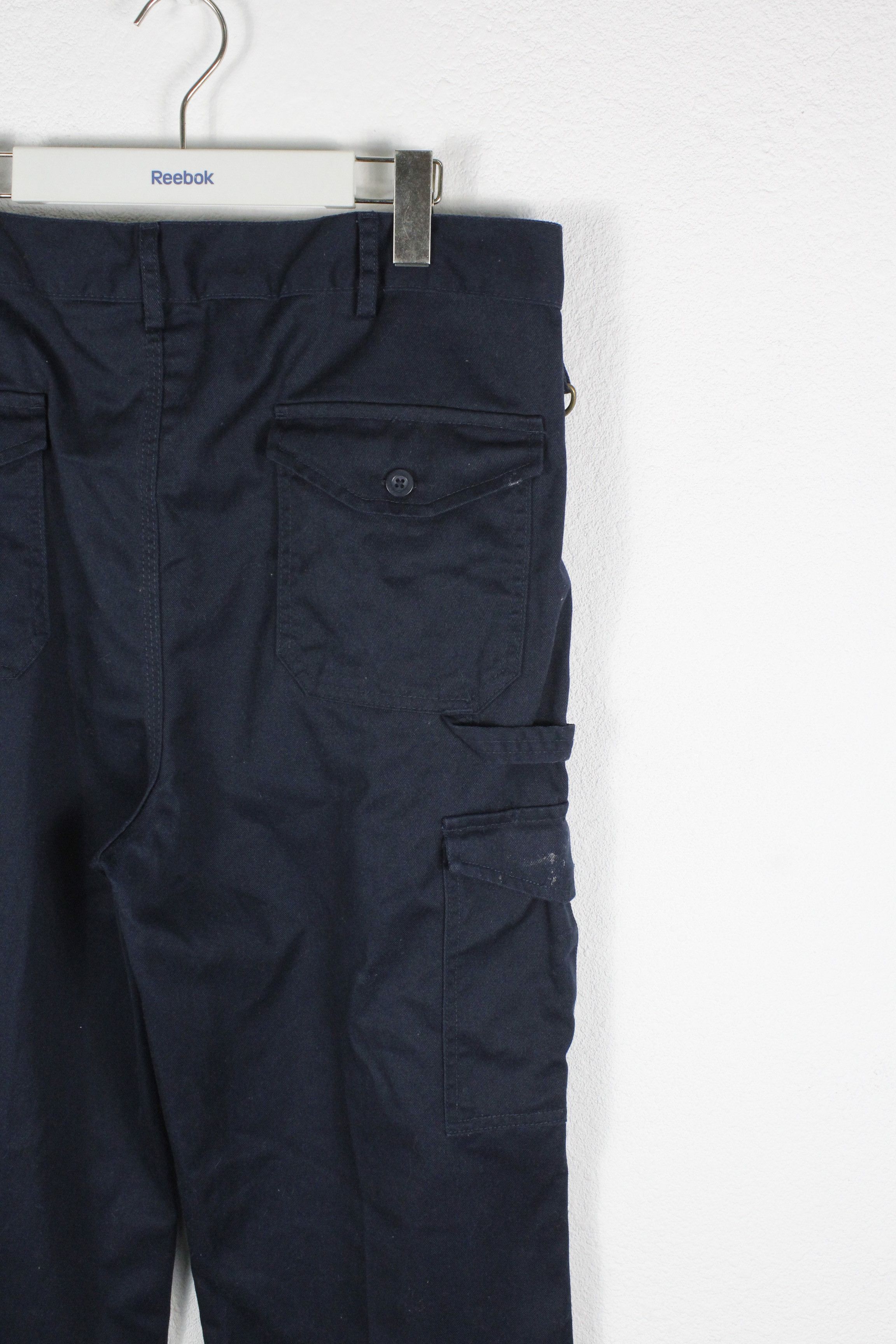 Dickies Vintage Dickies Navy Cargo Work Pants Trousers 34 Size US 34 / EU 50 - 4 Thumbnail