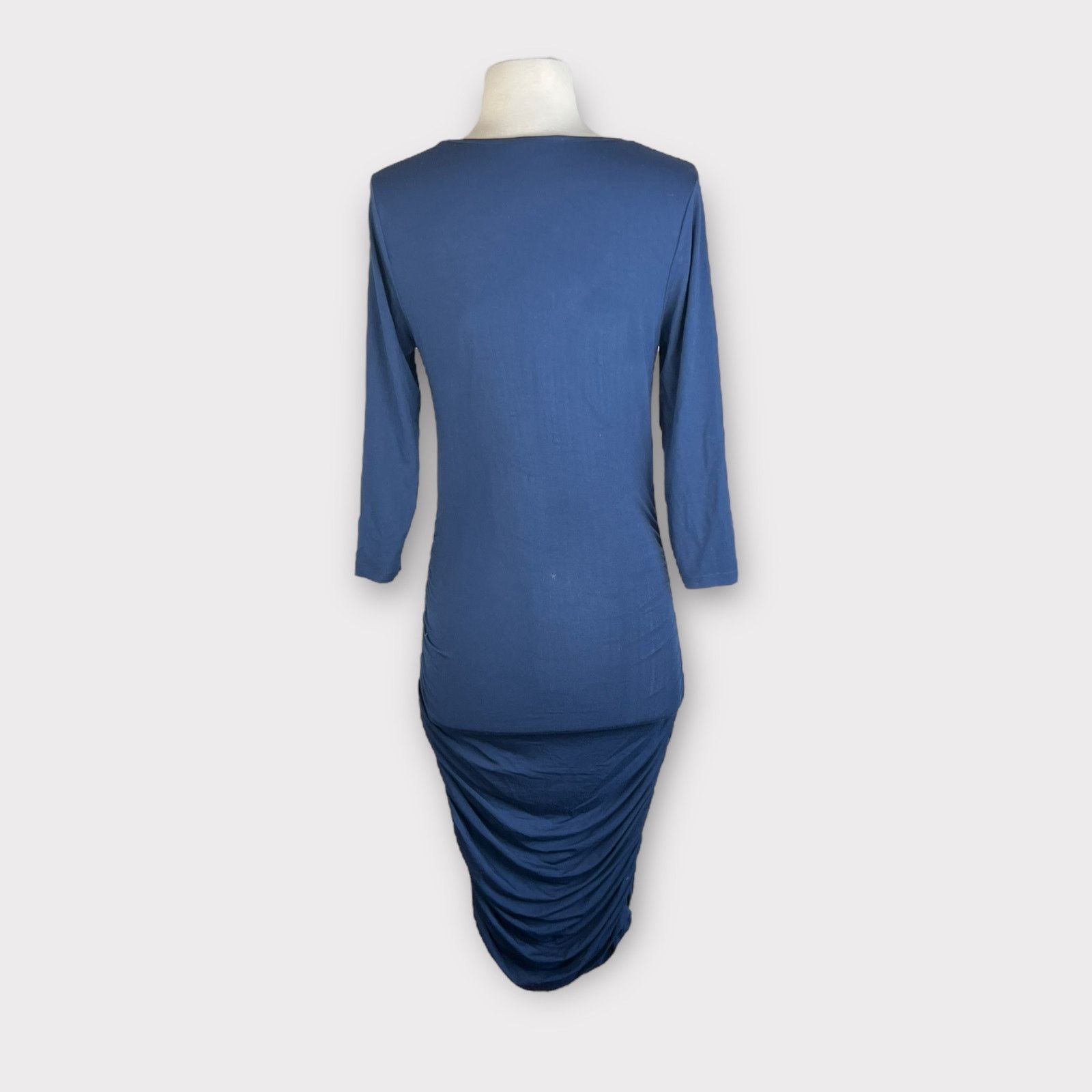 Nordstrom Ingrid & Isabel | Ruched Stretch Shirred Maternity Dress Size S / US 4 / IT 40 - 7 Thumbnail