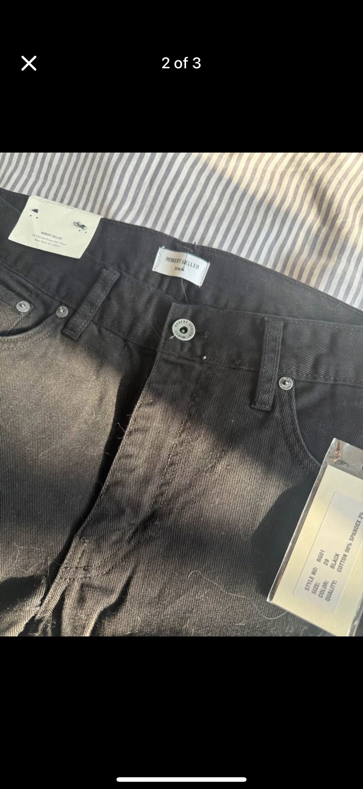 Robert Geller Robert Geller Type 1 denim Size US 29 - 2 Thumbnail