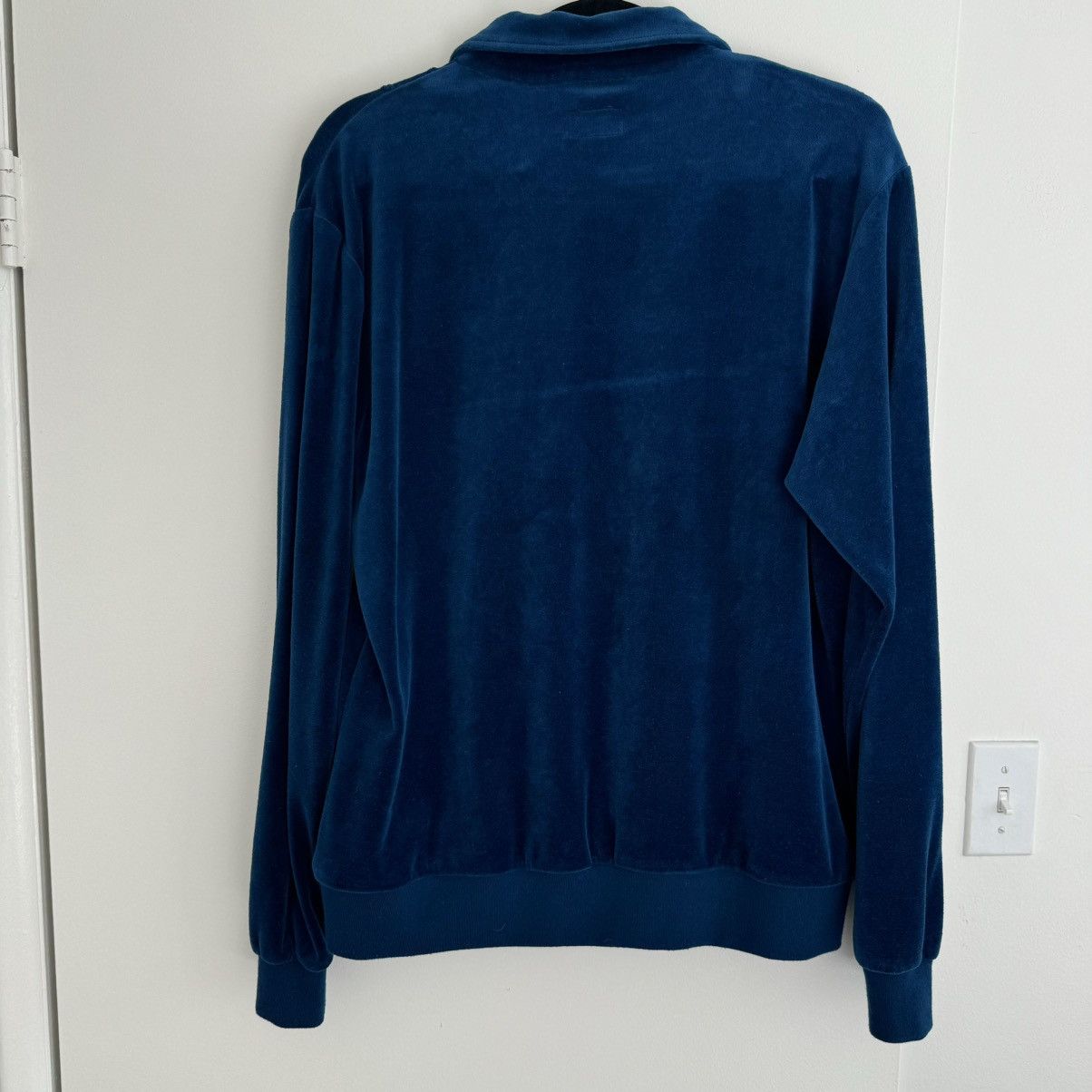 Supreme Supreme velour long sleeve polo Size US M / EU 48-50 / 2 - 10 Thumbnail