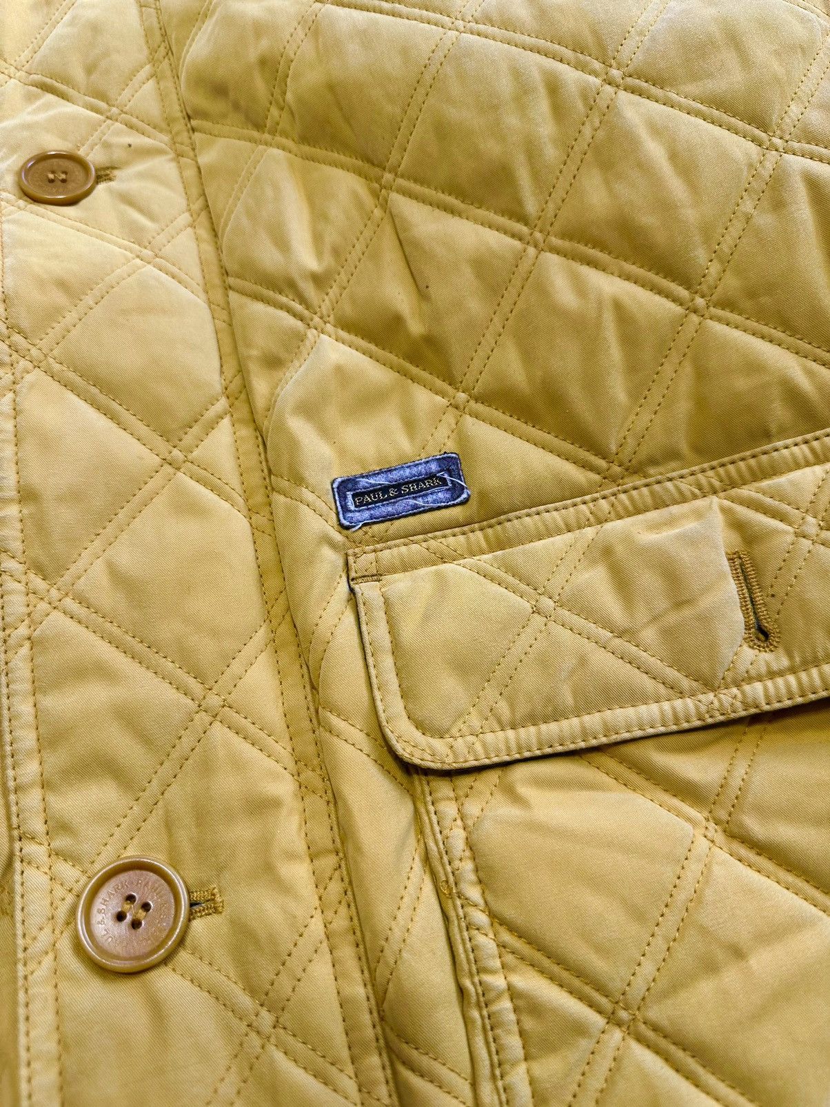 Paul & Shark × Vintage 🐥 Paul & Shark Yachting Quilted Jacket Size US XXL / EU 58 / 5 - 2 Thumbnail