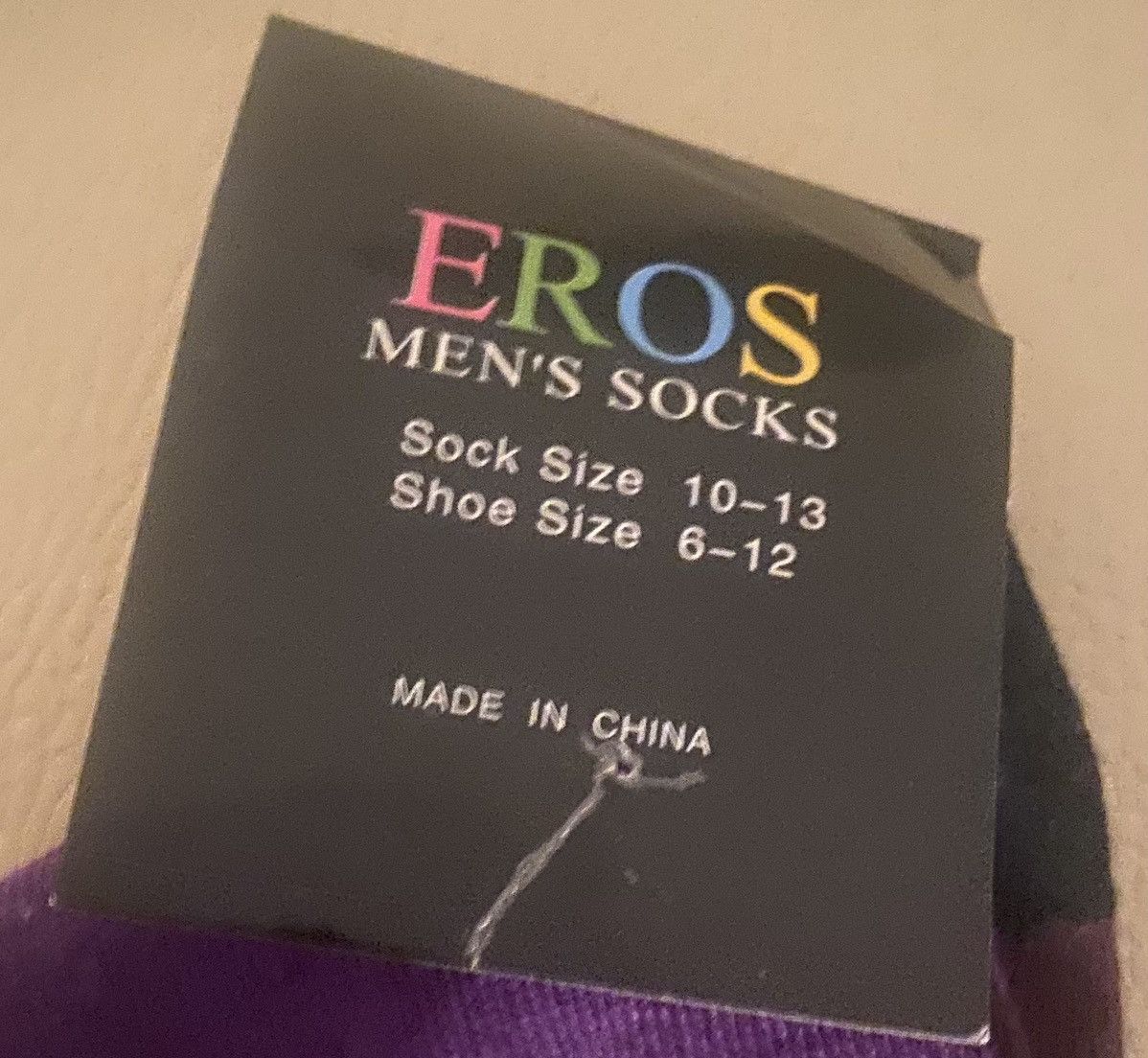 Other Nwt purple and blue monster Eros socks size 6-12 Size ONE SIZE - 3 Thumbnail