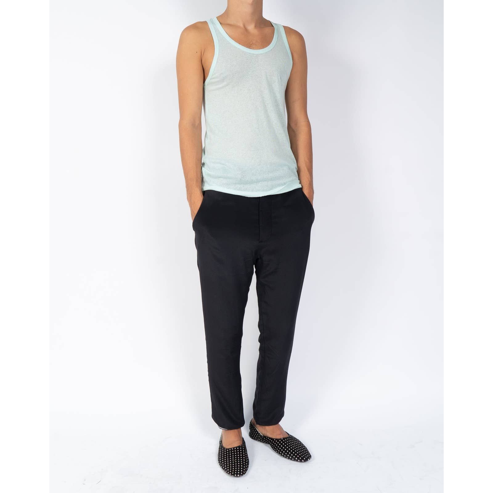 Haider Ackermann SS19 Mint Blue Tanktop Size US XL / EU 56 / 4 - 3 Thumbnail