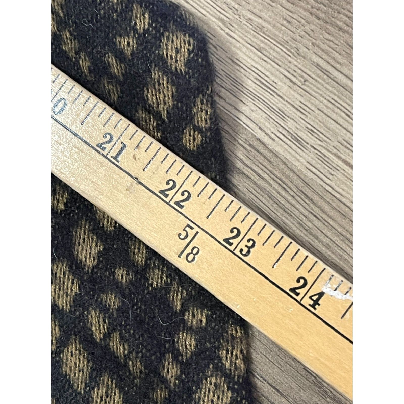 Vintage Ruff Hewn Sweater Cardigan, Women's Medium, Brown Black Open Cardigan, Regular Fit, Long Sleeve, Solid, Fall Spring Summer, Womens Size M / US 6-8 / IT 42-44 - 6 Thumbnail