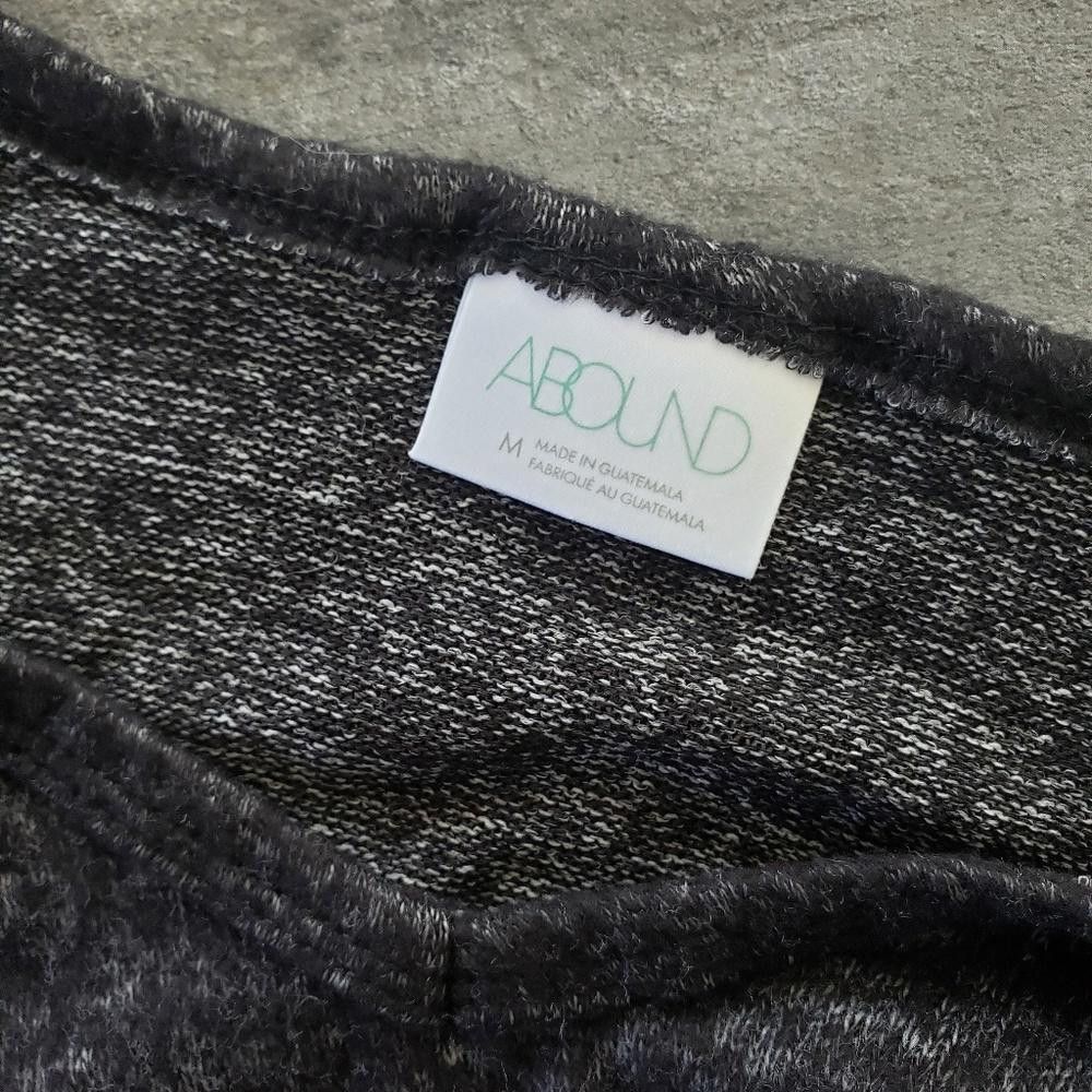 What Goes Around Comes Around Grey Marled Abound Short Sleeve Size M / US 6-8 / IT 42-44 - 3 Thumbnail
