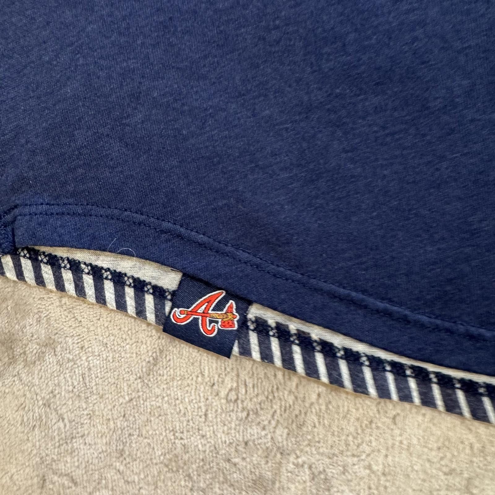 Nike Nike MLB Atlanta Braves Women's Small Shirt Sleeveless Size S / US 4 / IT 40 - 7 Thumbnail