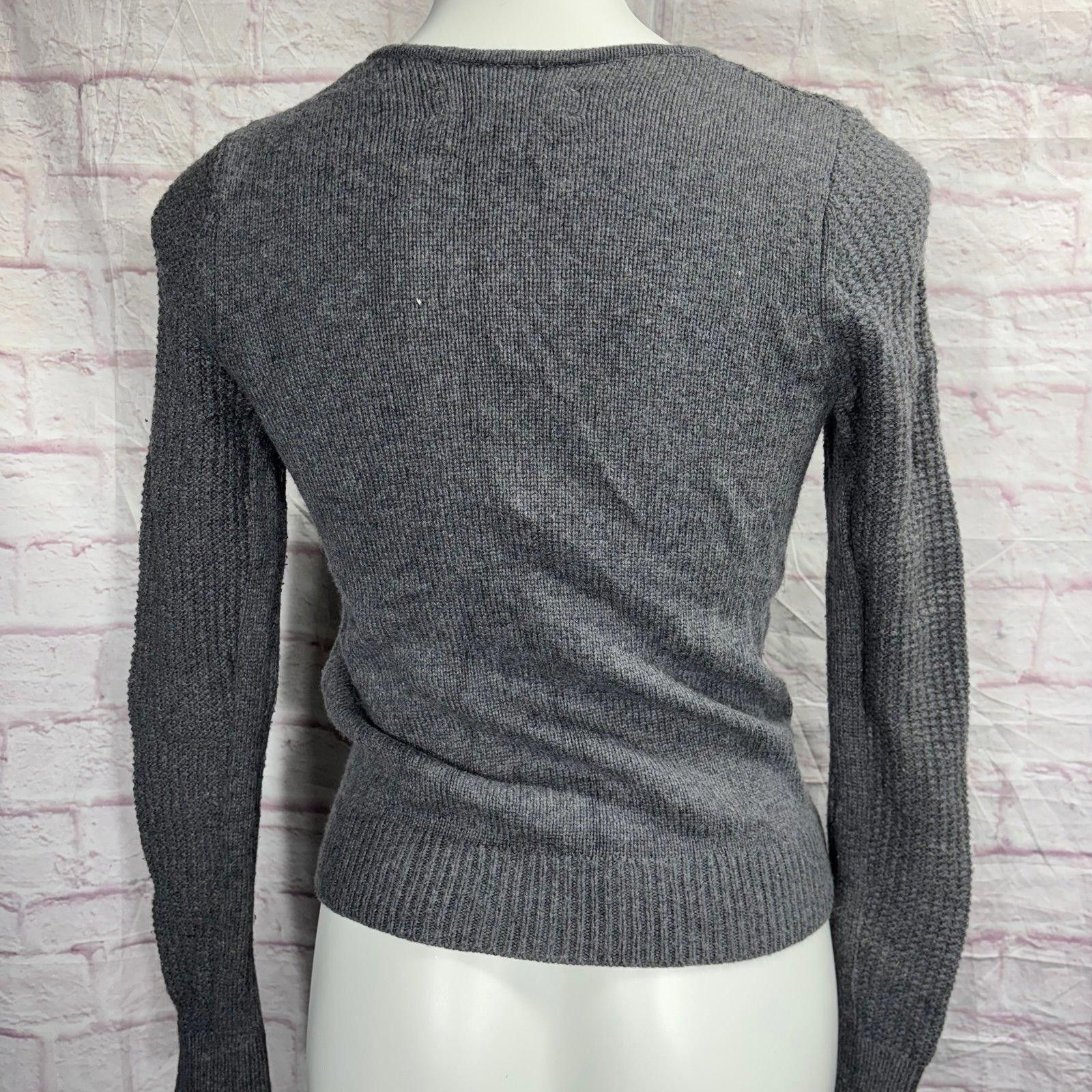 Other Loft XSP Grey Women’s Sweater Size XS / US 0-2 / IT 36-38 - 6 Thumbnail