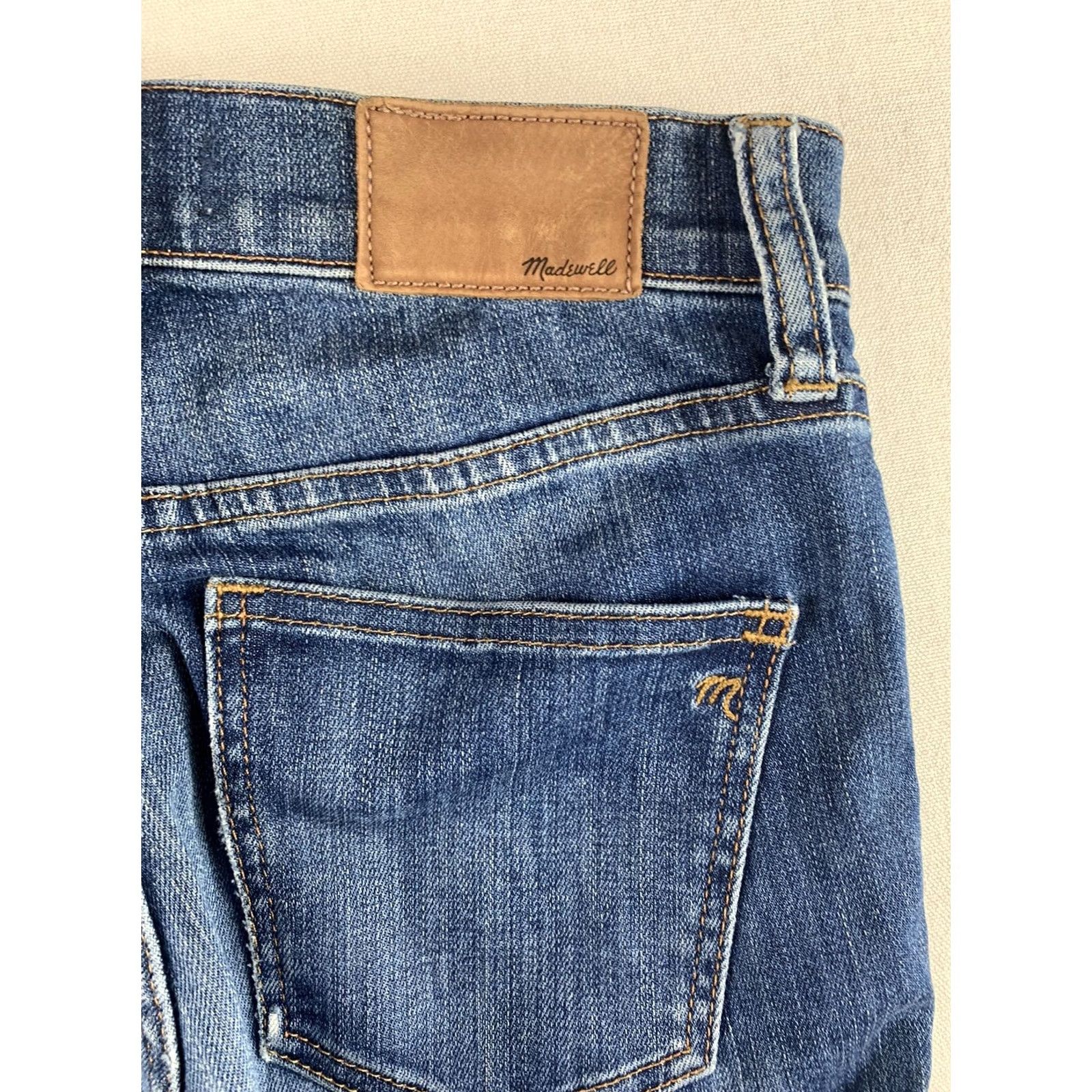 Madewell MADEWELL JEANSWOMENSSIZE24BLUEHIGHRISERSKINNY (FLAT LAY IS 25X28) Size 42" / US 20 - 7 Thumbnail