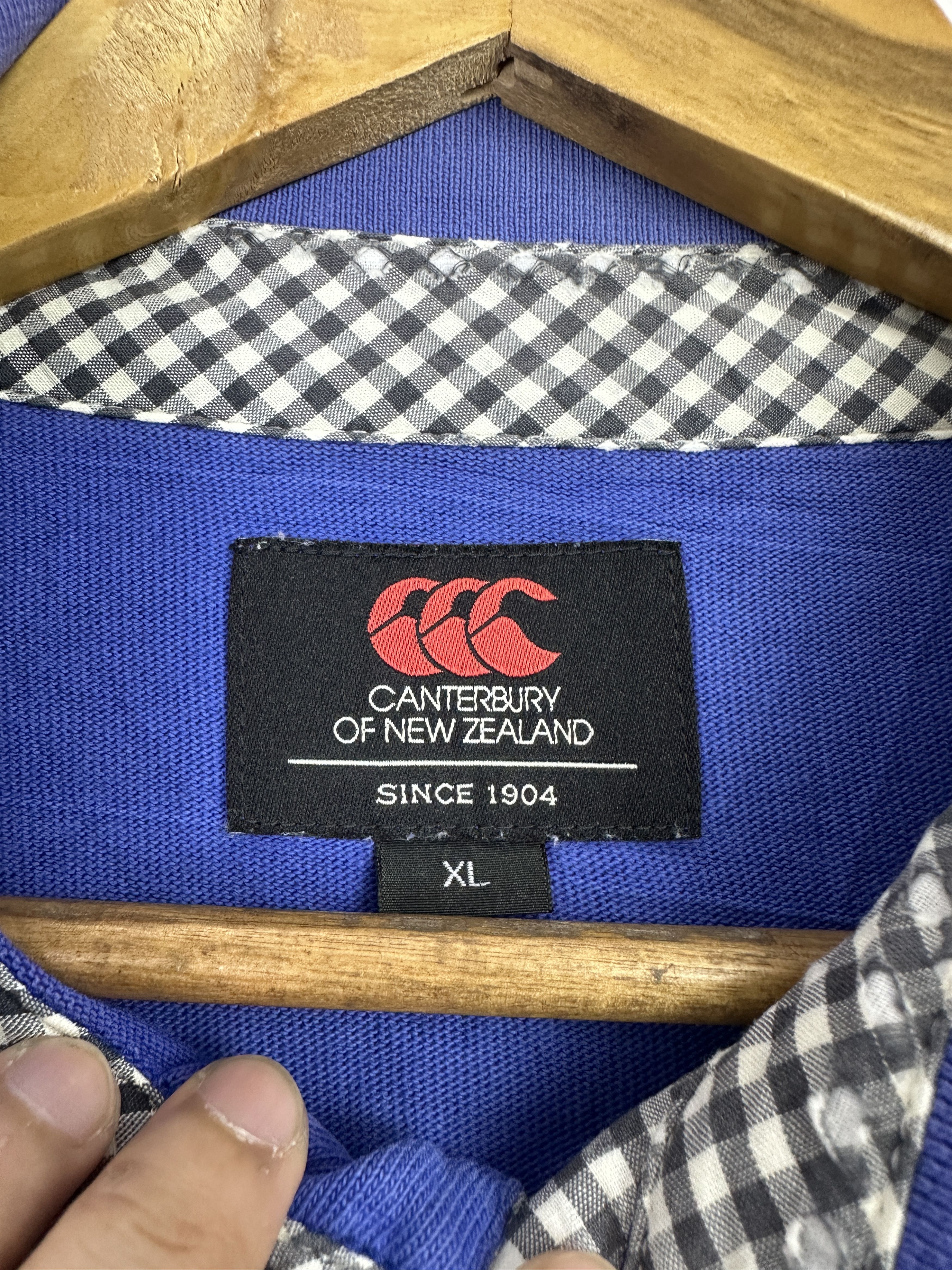 Canterbury of New Zealand Vintage Canterbury of New Zealand 1904 Rugby Polo BP0013 Size US XL / EU 56 / 4 - 5 Thumbnail
