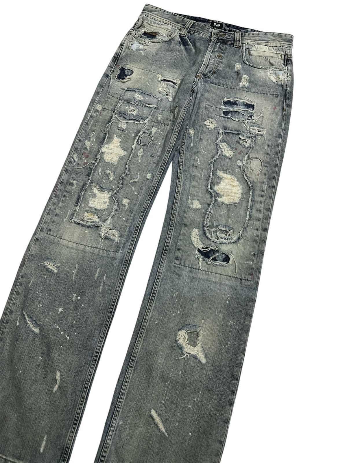 Dolce & Gabbana Distressed Dolce Gabbana Jeans Rick Owens Amiri Goa Lgb Size US 32 / EU 48 - 2 Thumbnail