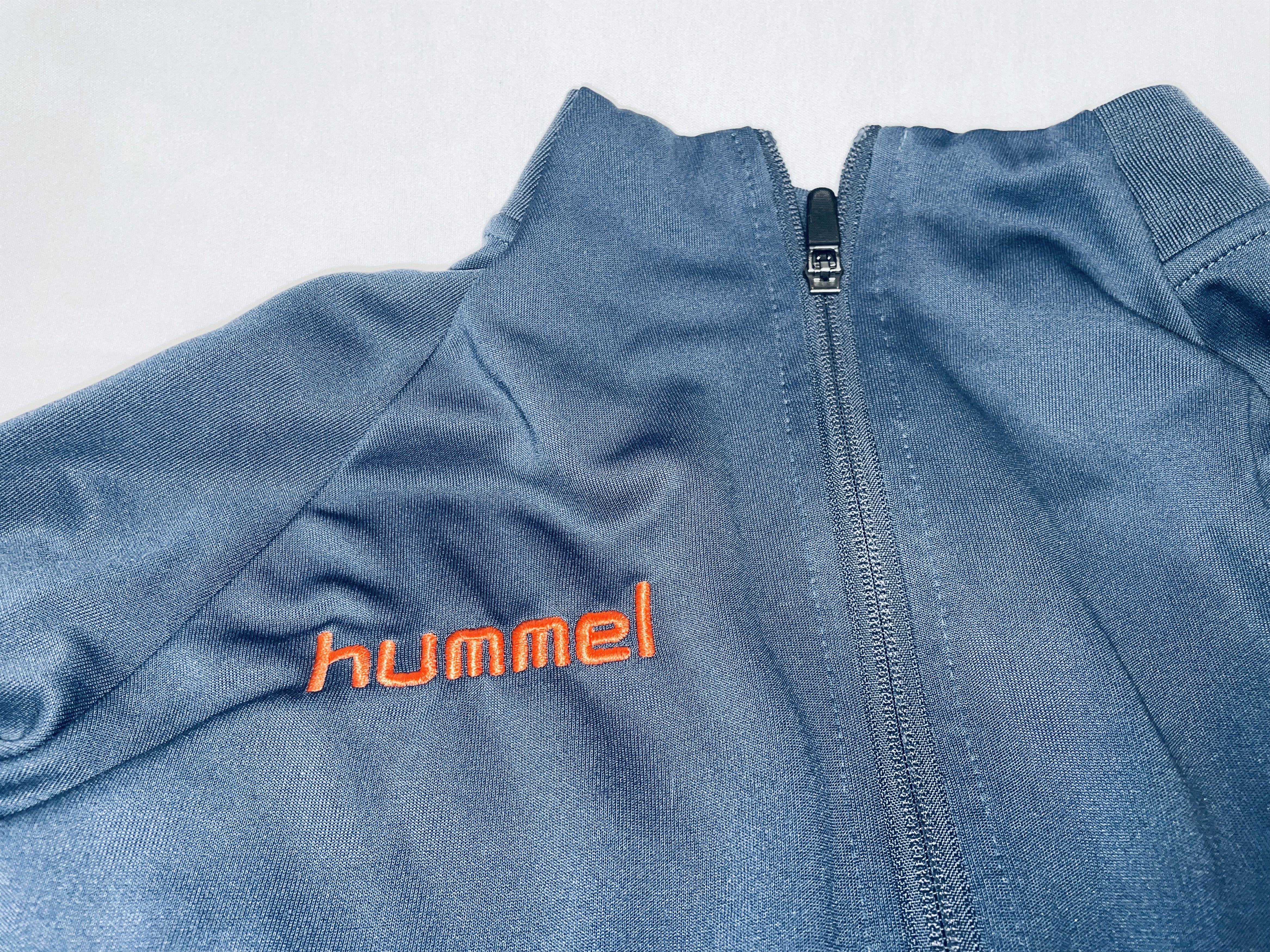 Hummel 🧥 29,90€ – Hummel Trainingsjacke – Blau/Orange – Größe S Size US S / EU 44-46 / 1 - 2 Thumbnail