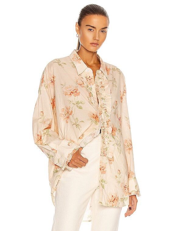 R13 Drop neck tuxedo shirt. Large Size L / US 10 / IT 46 - 3 Thumbnail