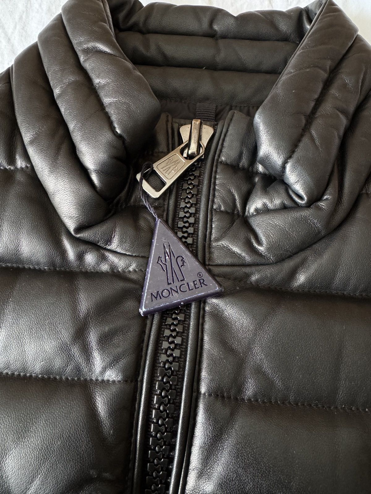 Moncler 🔥🔥🔥 Moncler Dupres Leather Vest Size US M / EU 48-50 / 2 - 6 Thumbnail