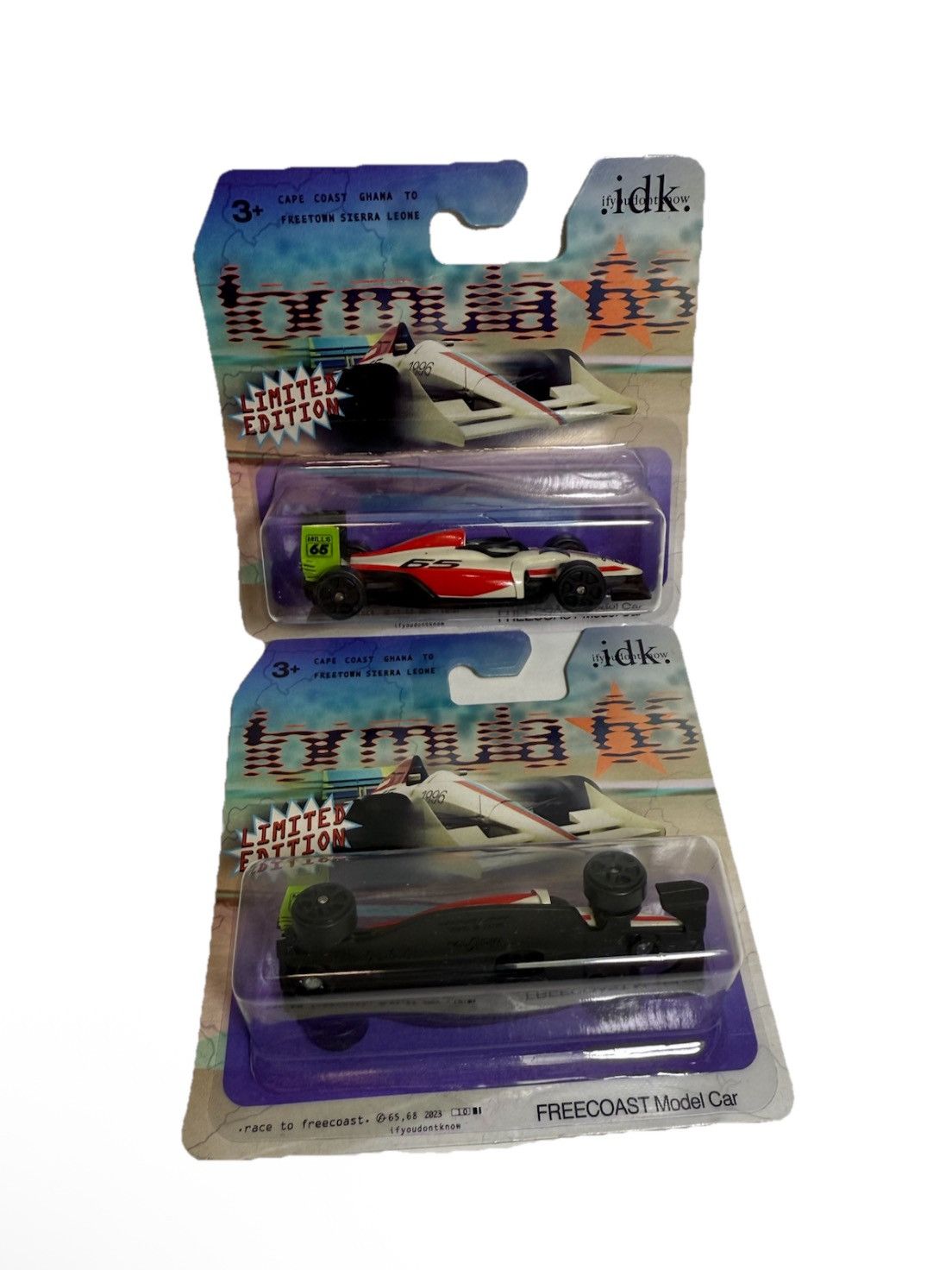 Rap Tees IDK F65 FREECOAST LIMITED EDITION Mini Toy Model Car Size ONE SIZE - 1 Thumbnail