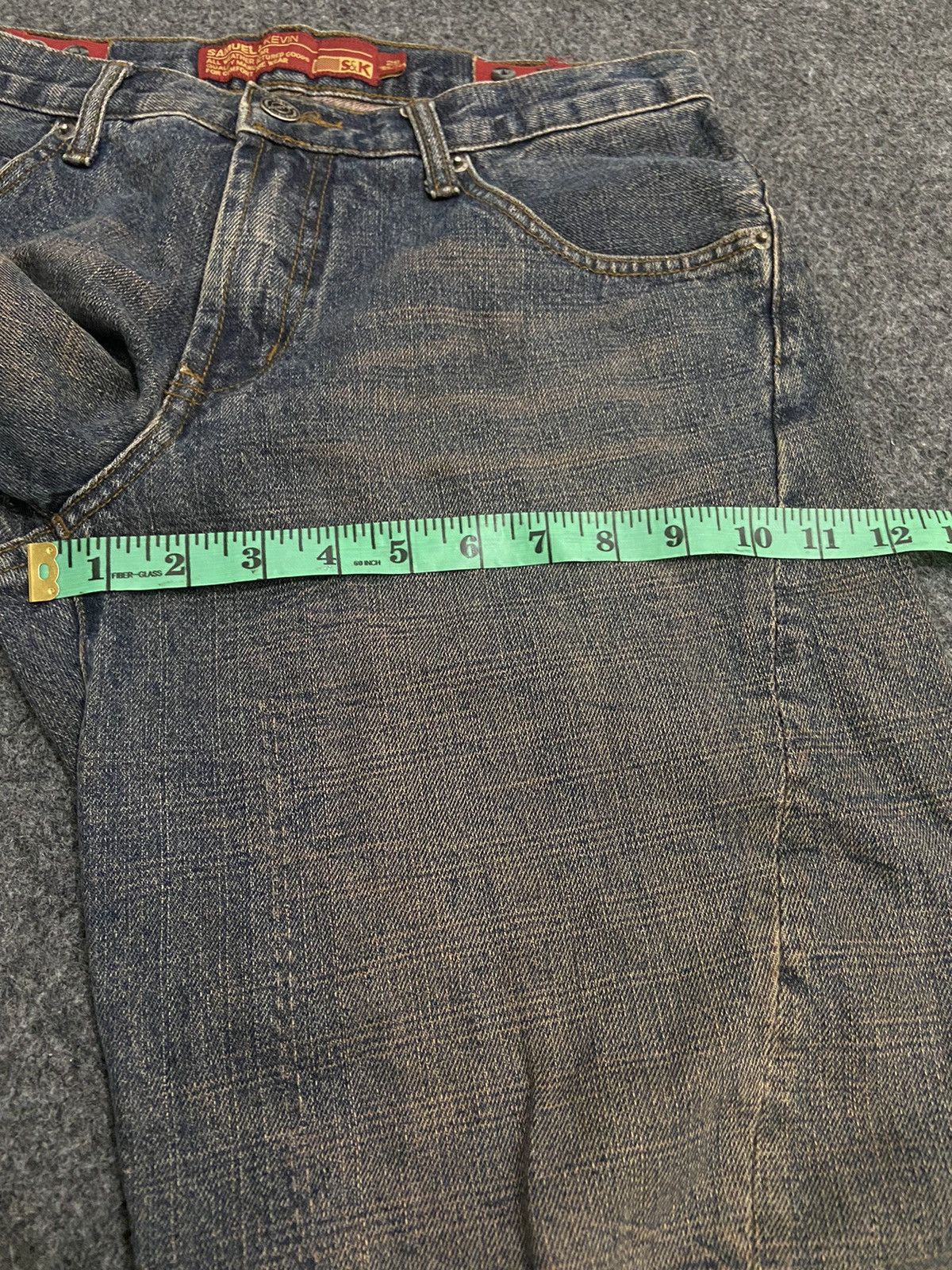 20471120 × Japanese Brand × Le Grande Bleu (L.G.B.) Samuel & Kevin baggy denim pants Size US 29 - 12 Thumbnail