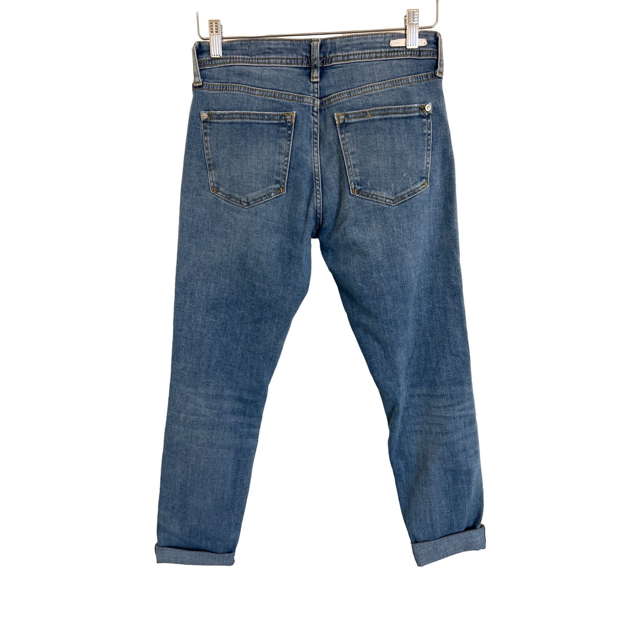 Anthropologie Pilcro & The Letterpress Mid-Rise Slim Boyfriend Jeans Size 25" / US 0 / IT 36 - 8 Thumbnail
