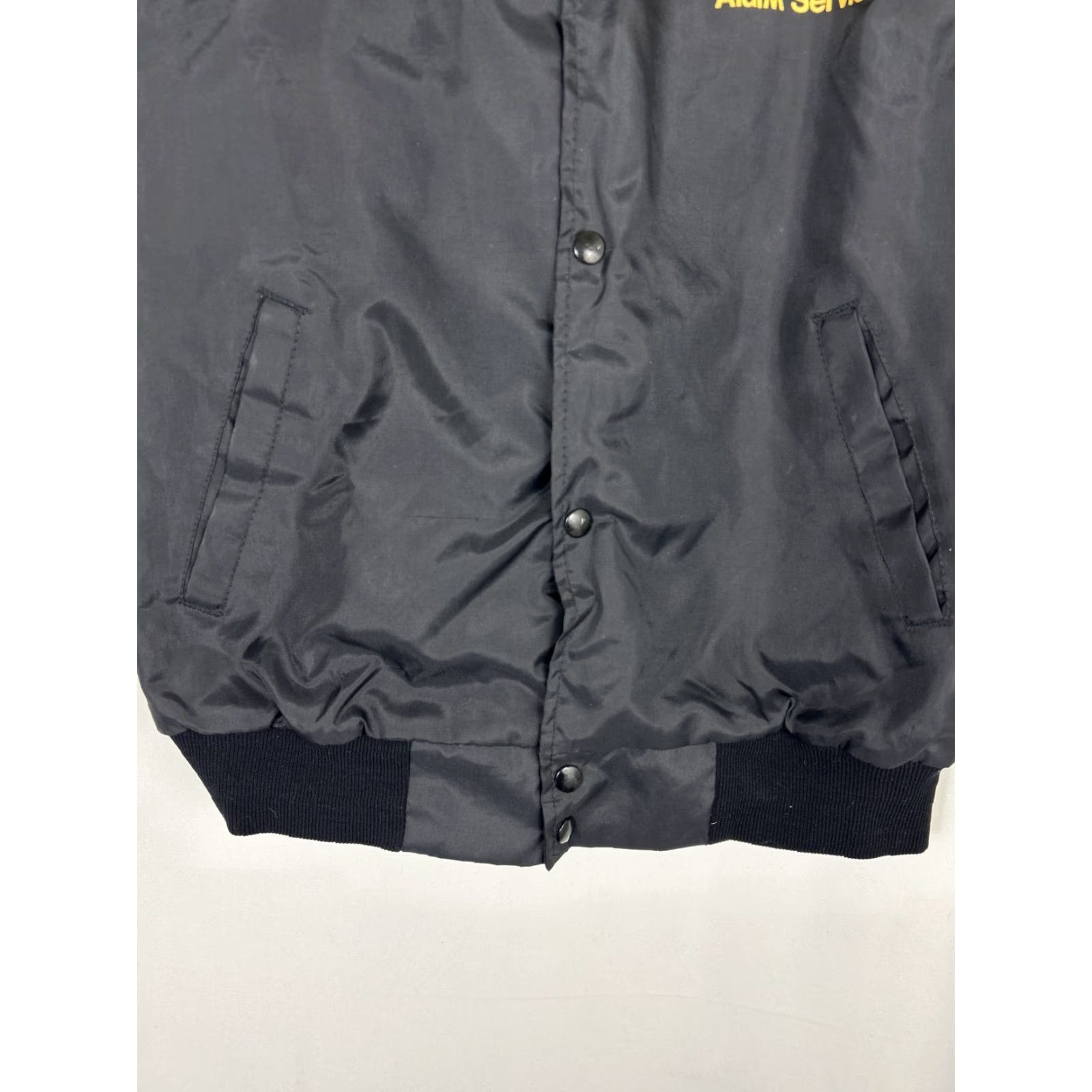 Vintage VINTAGE West Ark Bomber Jacket Mens M Black Race car Marysville Size US M / EU 48-50 / 2 - 4 Thumbnail