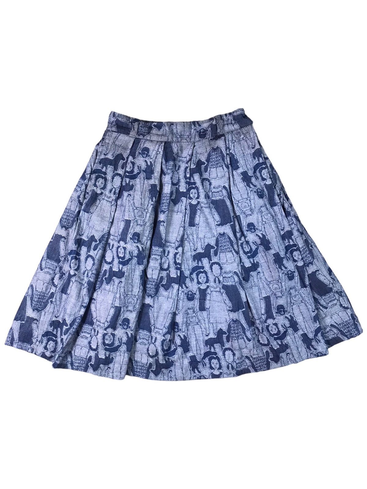 Hysteric Glamour VINTAGE 90’s PLEATED SKIRTS BY DIDIZIZI Size 27" / US 4 / IT 40 - 1 Thumbnail