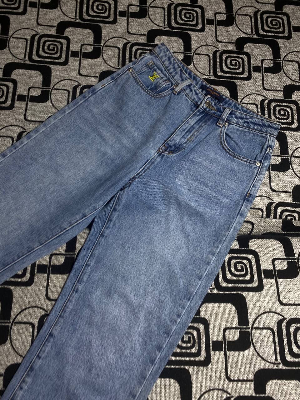 Japanese Brand Crazy Crash Dirty Baggy Faded Jean Japan Avant Garde Style Size US 26 / EU 42 - 18 Thumbnail