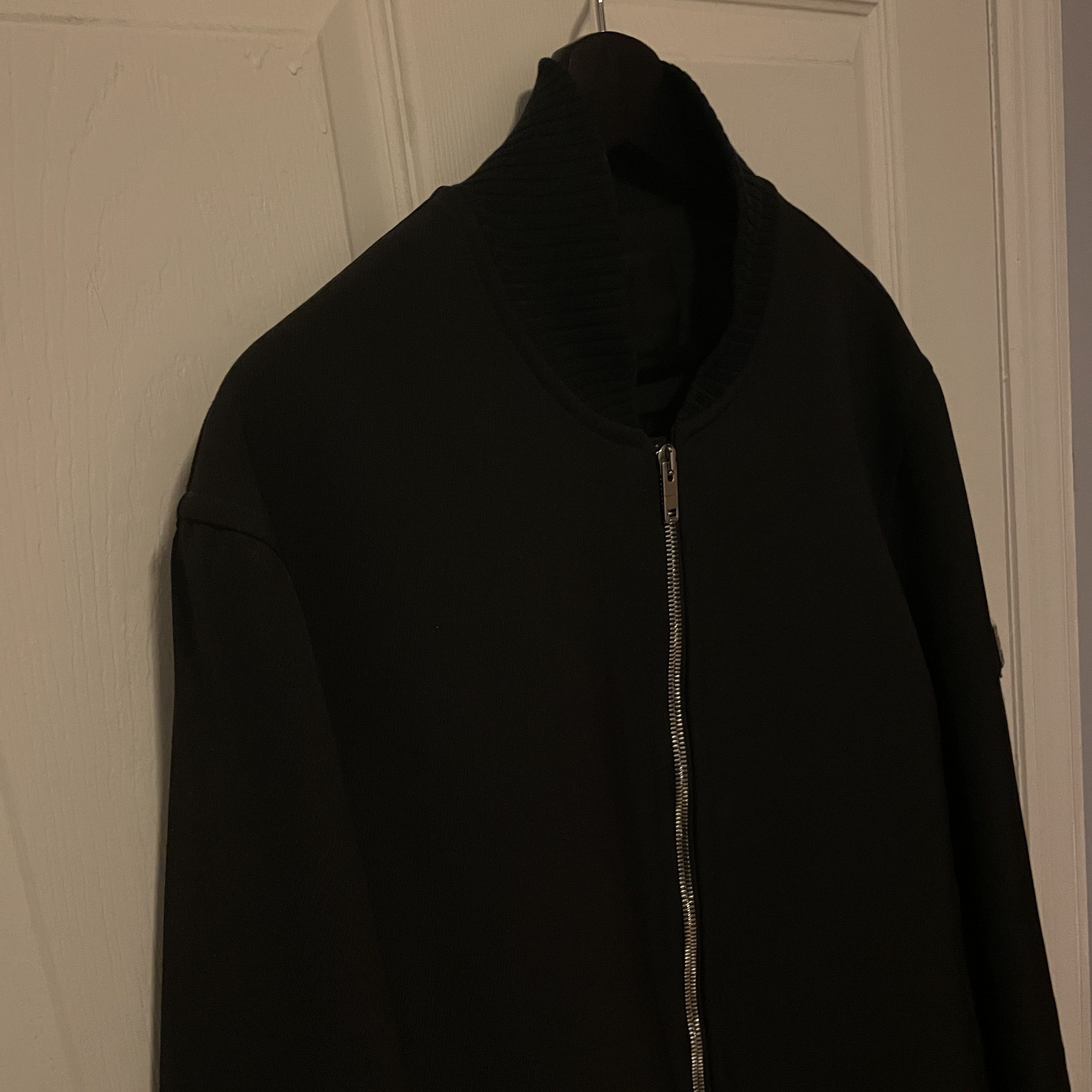 Givenchy GIVENCHY Black 4G Logo Virgin Wool Bomber Jacket Men L 50 Size US M / EU 48-50 / 2 - 9 Thumbnail