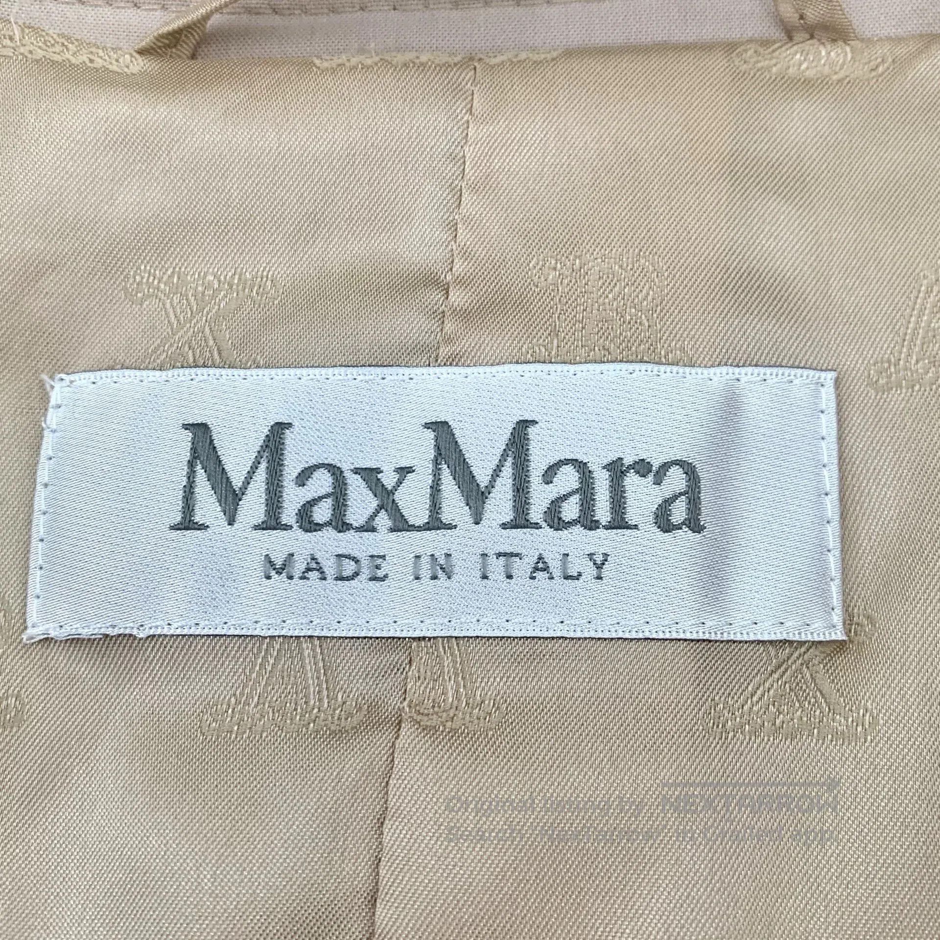 Other Maxmara Beige Wool Long Sleeve Blazer. Size US L / EU 52-54 / 3 - 5 Thumbnail