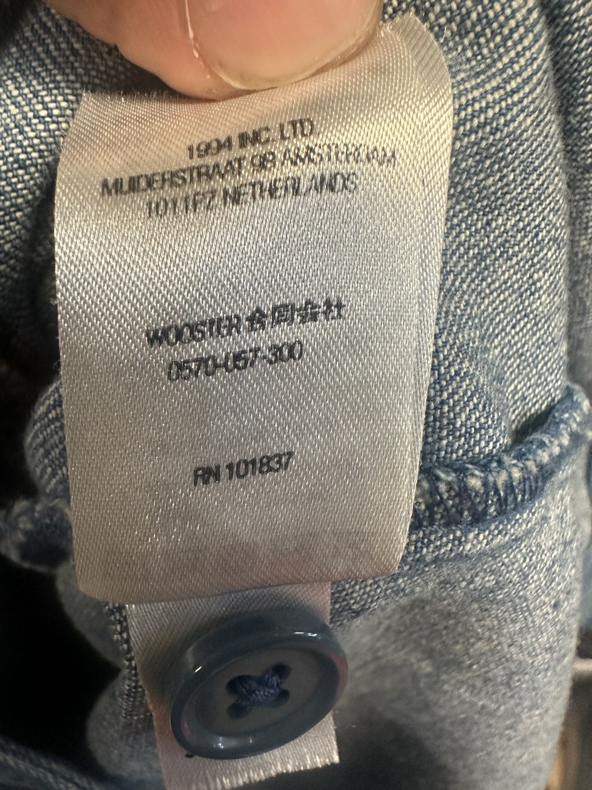 Supreme Supreme world famous denim jersey fall 22 xl new Size US XL / EU 56 / 4 - 7 Thumbnail