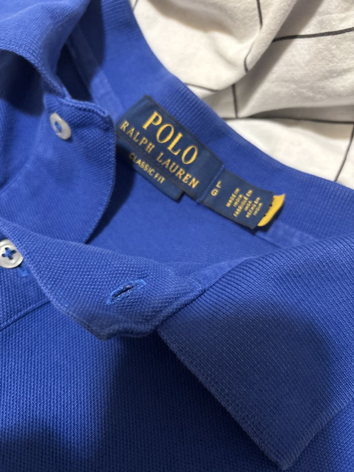 Polo Ralph Lauren Blue big pony polo Size US L / EU 52-54 / 3 - 1 Thumbnail