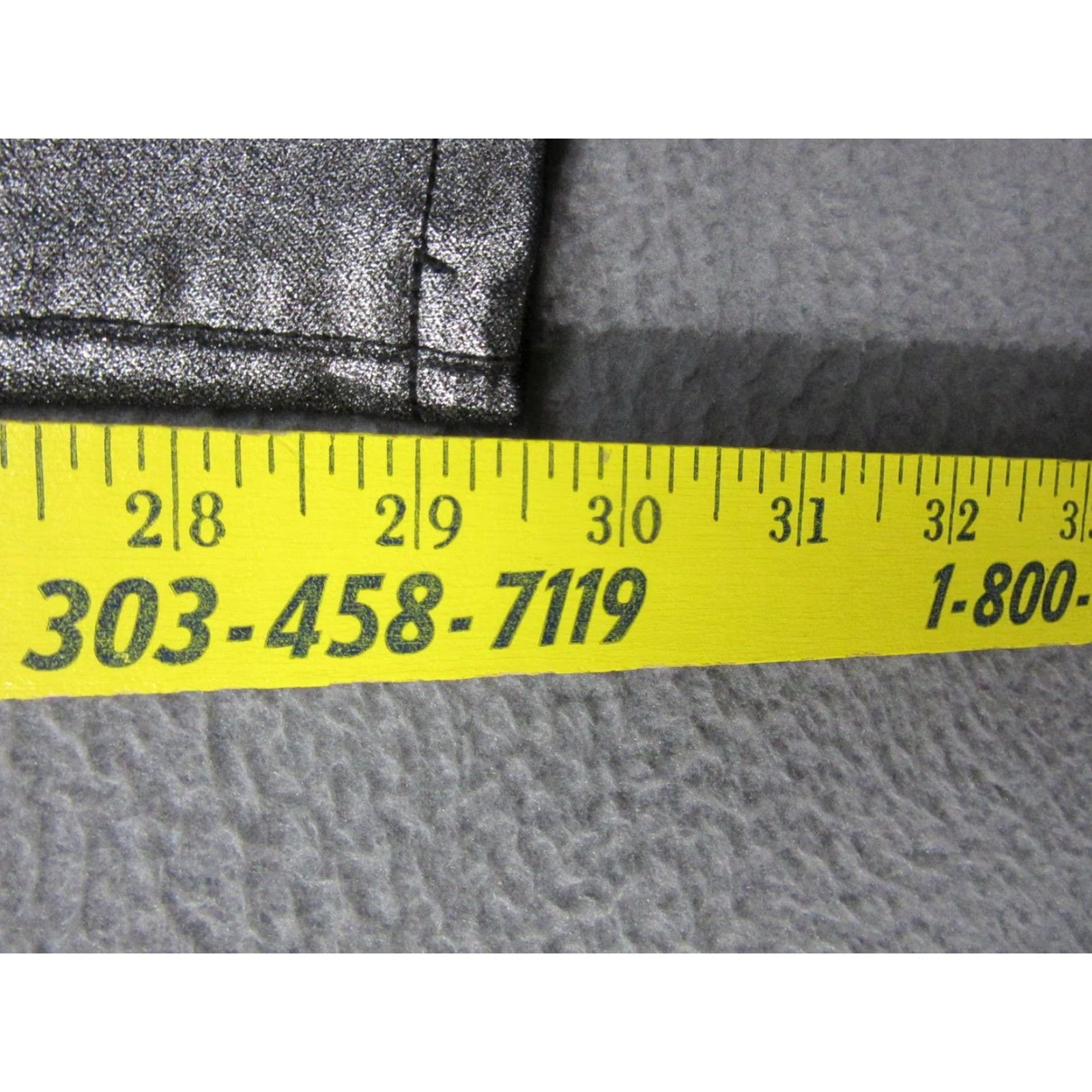 Vintage INC Denim Pants Womens 6 Silver Metallic High Rise Skinny Jeans 6/28 Stretch New Size 28" / US 6 / IT 42 - 6 Thumbnail